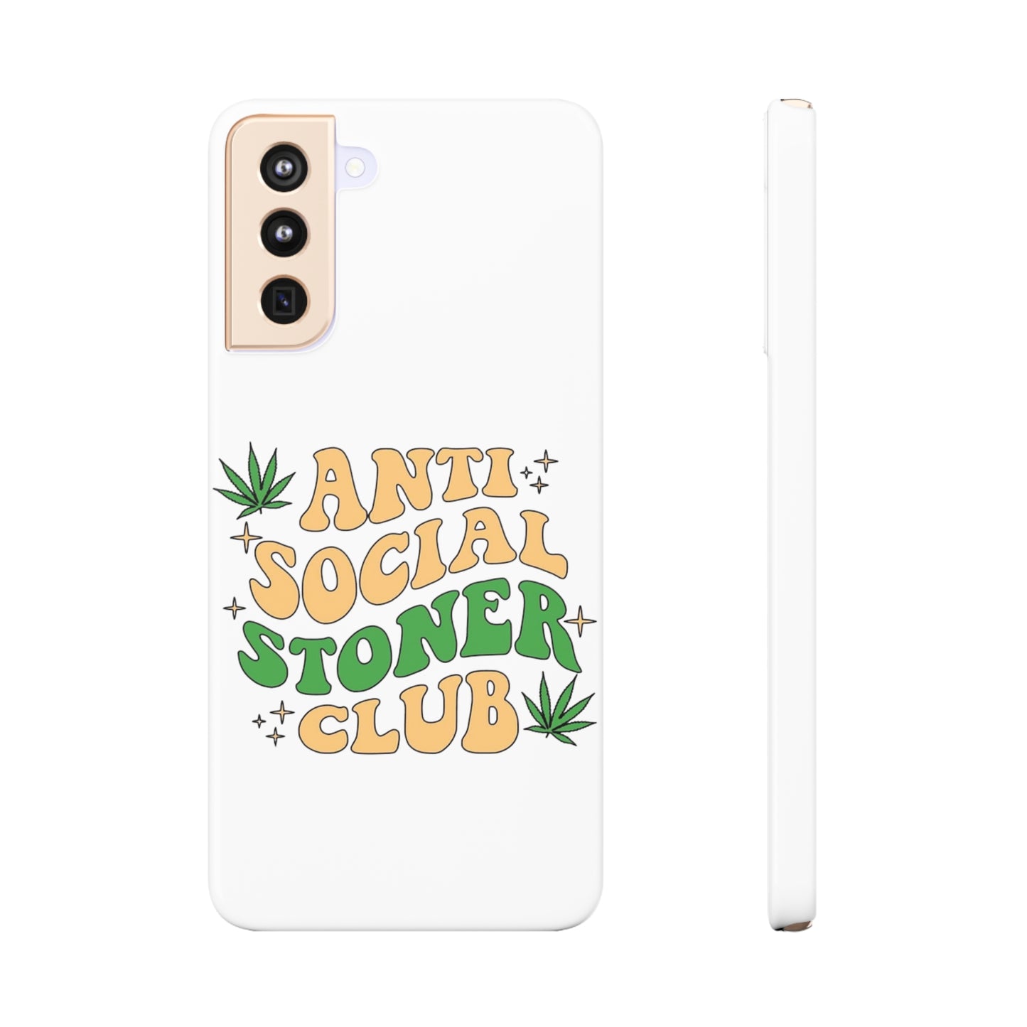 Anti-Social Stoners Club Slim Phone Case - Samsung