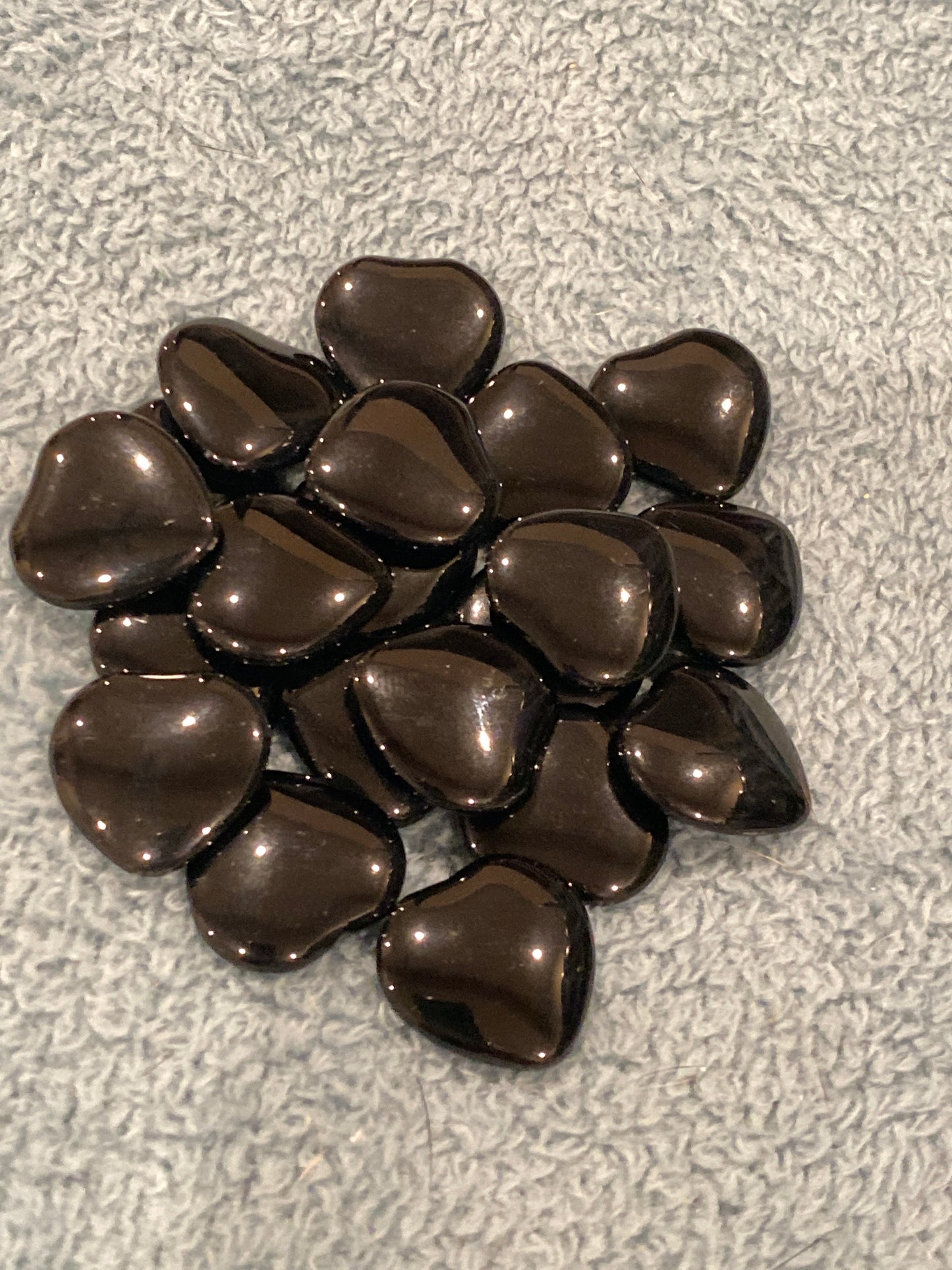 Tiny Gemstone Hearts