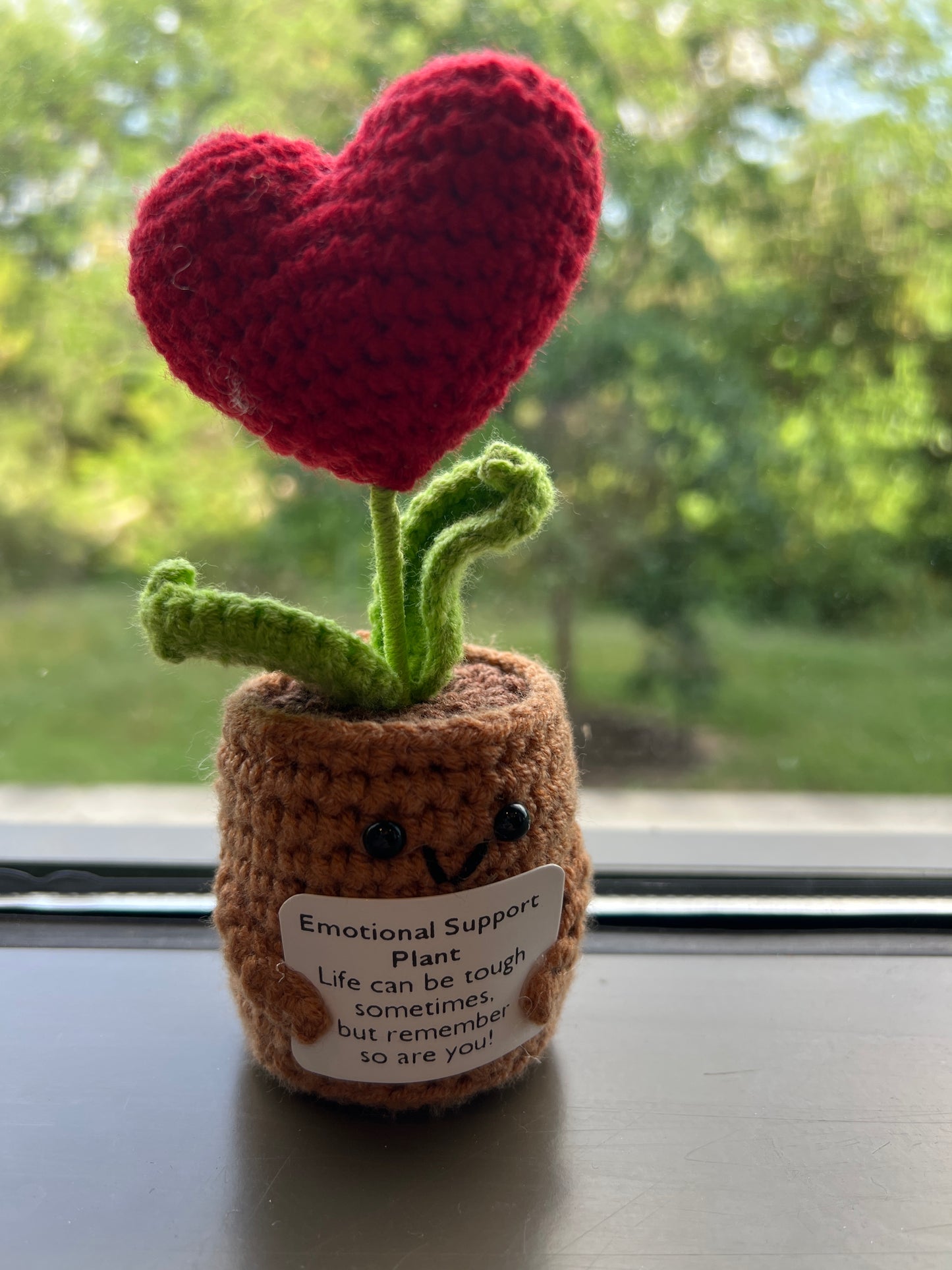 Crochet Emotional Support Flower