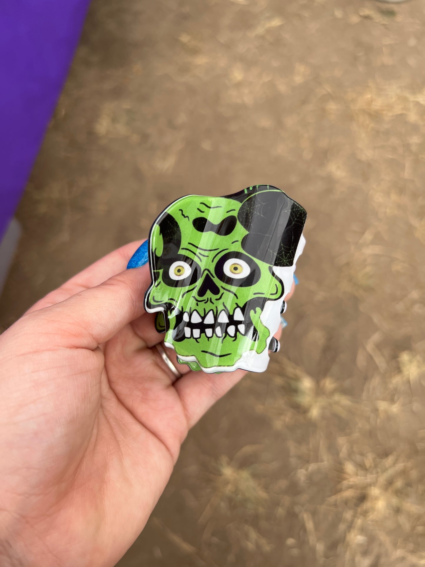 Horror Movie Character Hair Claw Clips