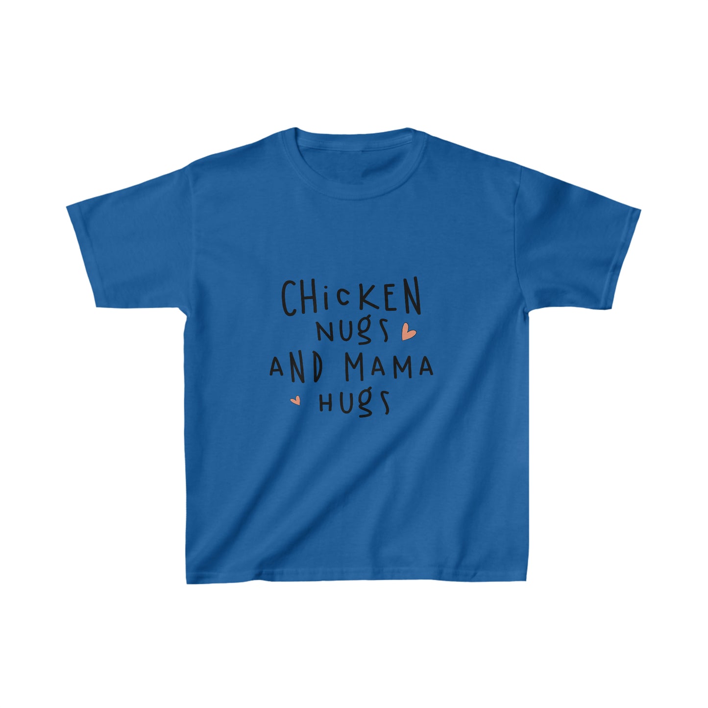 Chicken Nugs and Mama Hugs Kids Heavy Cotton™ T-Shirt
