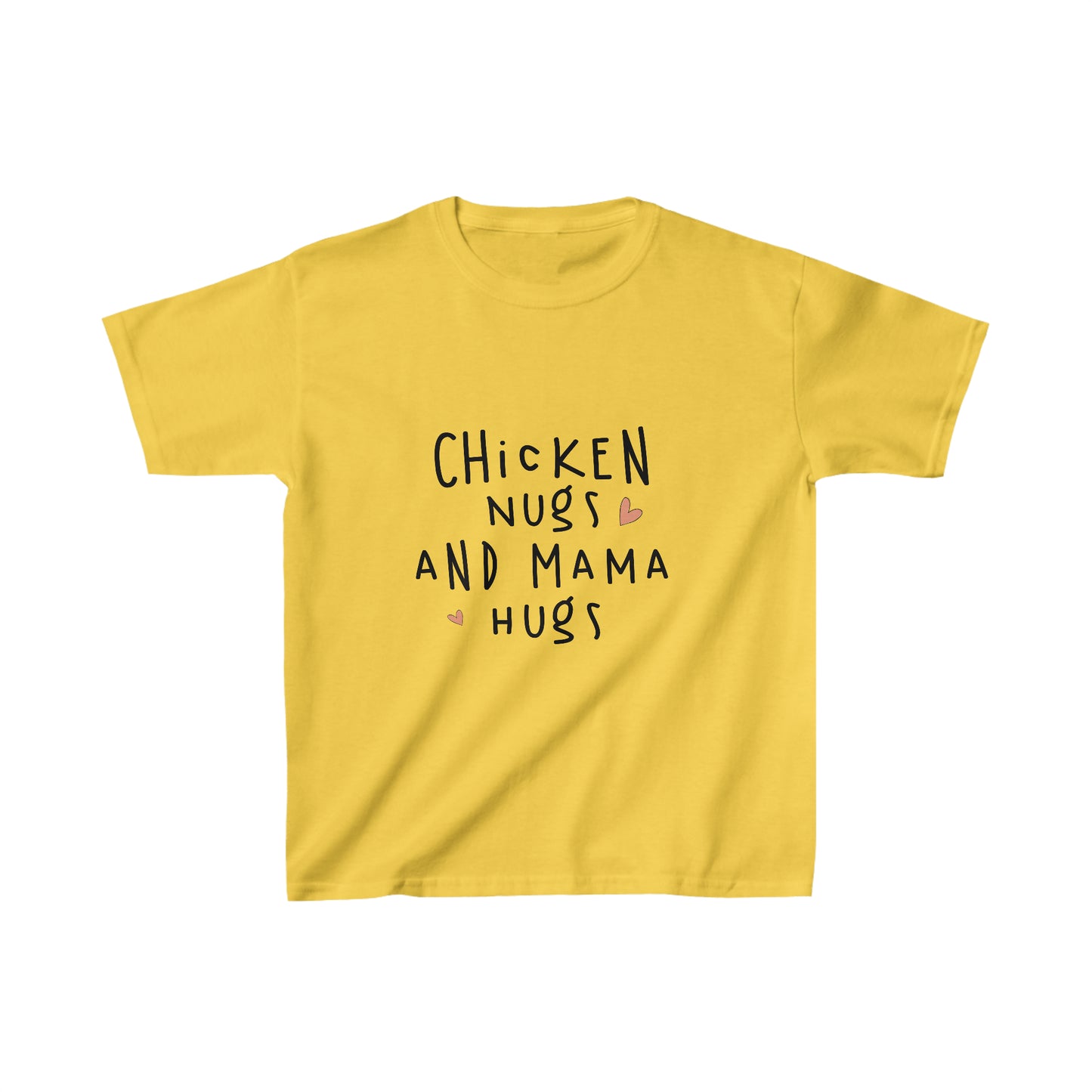 Chicken Nugs and Mama Hugs Kids Heavy Cotton™ T-Shirt