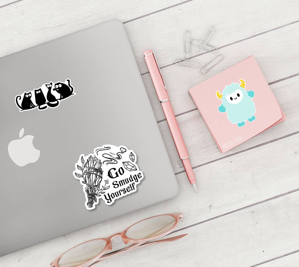 Witch Bitch University Sticker Metaphysical Intention