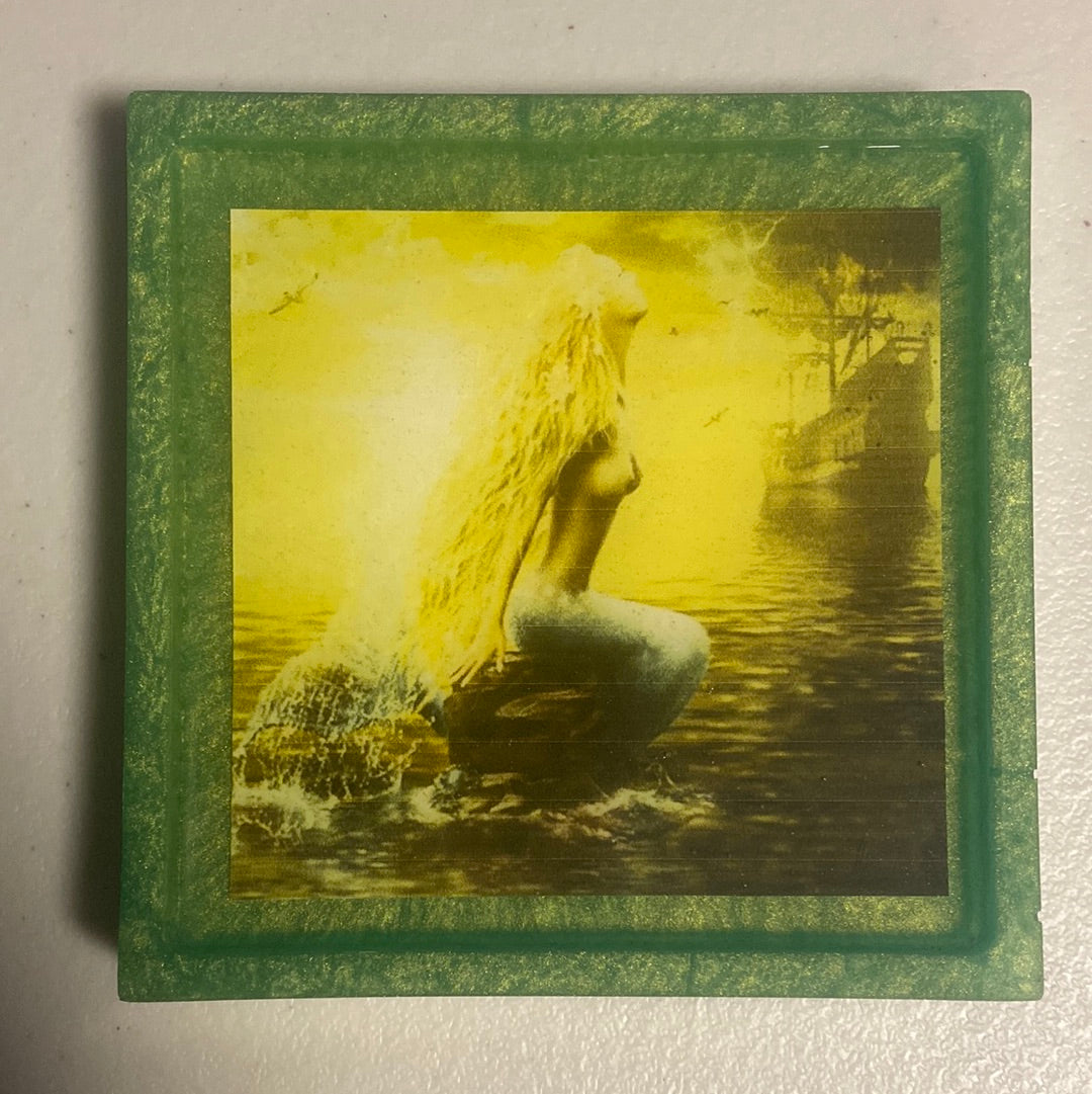 Mermaid Handmade Resin Coasters