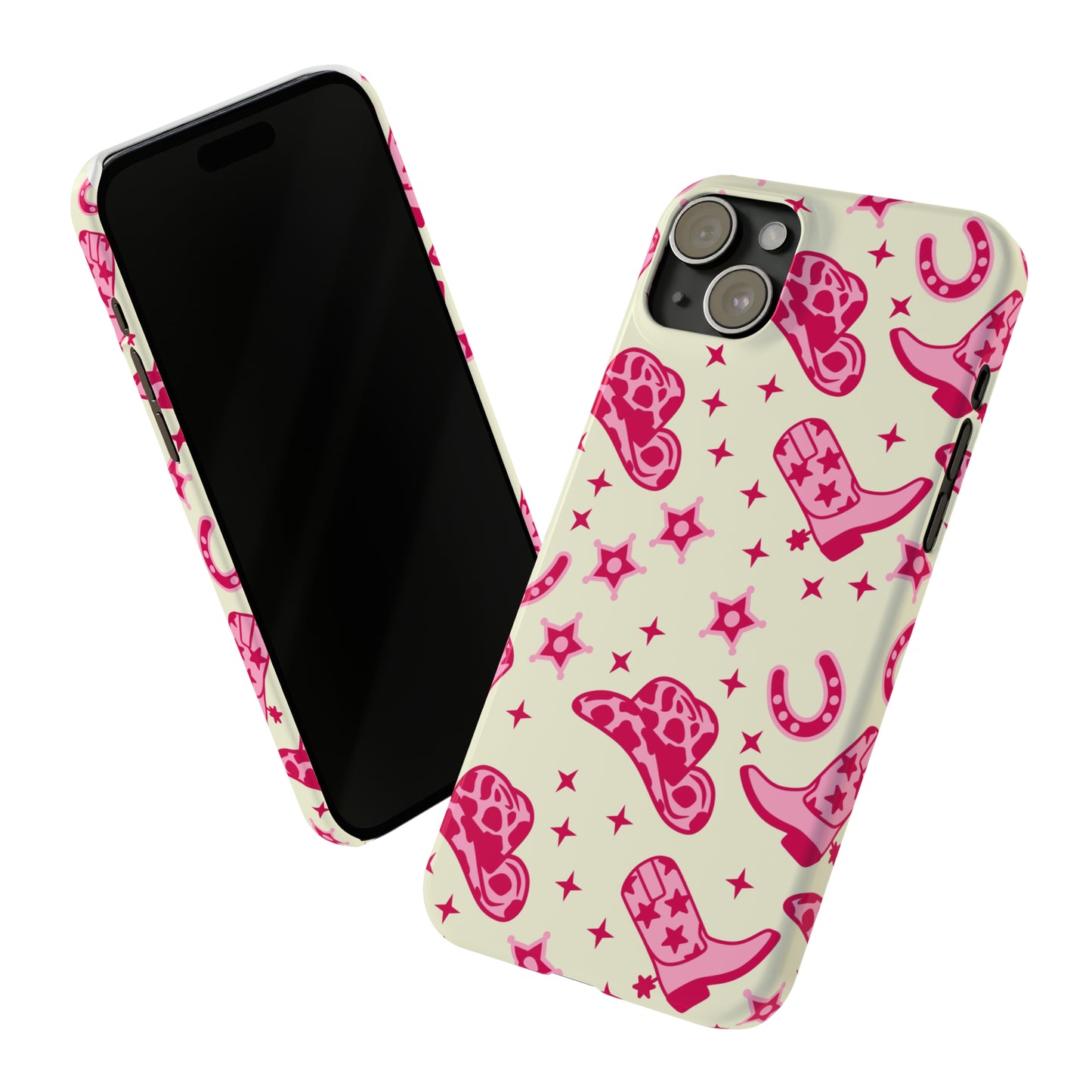 Pink Country Girl Slim iPhone Cases