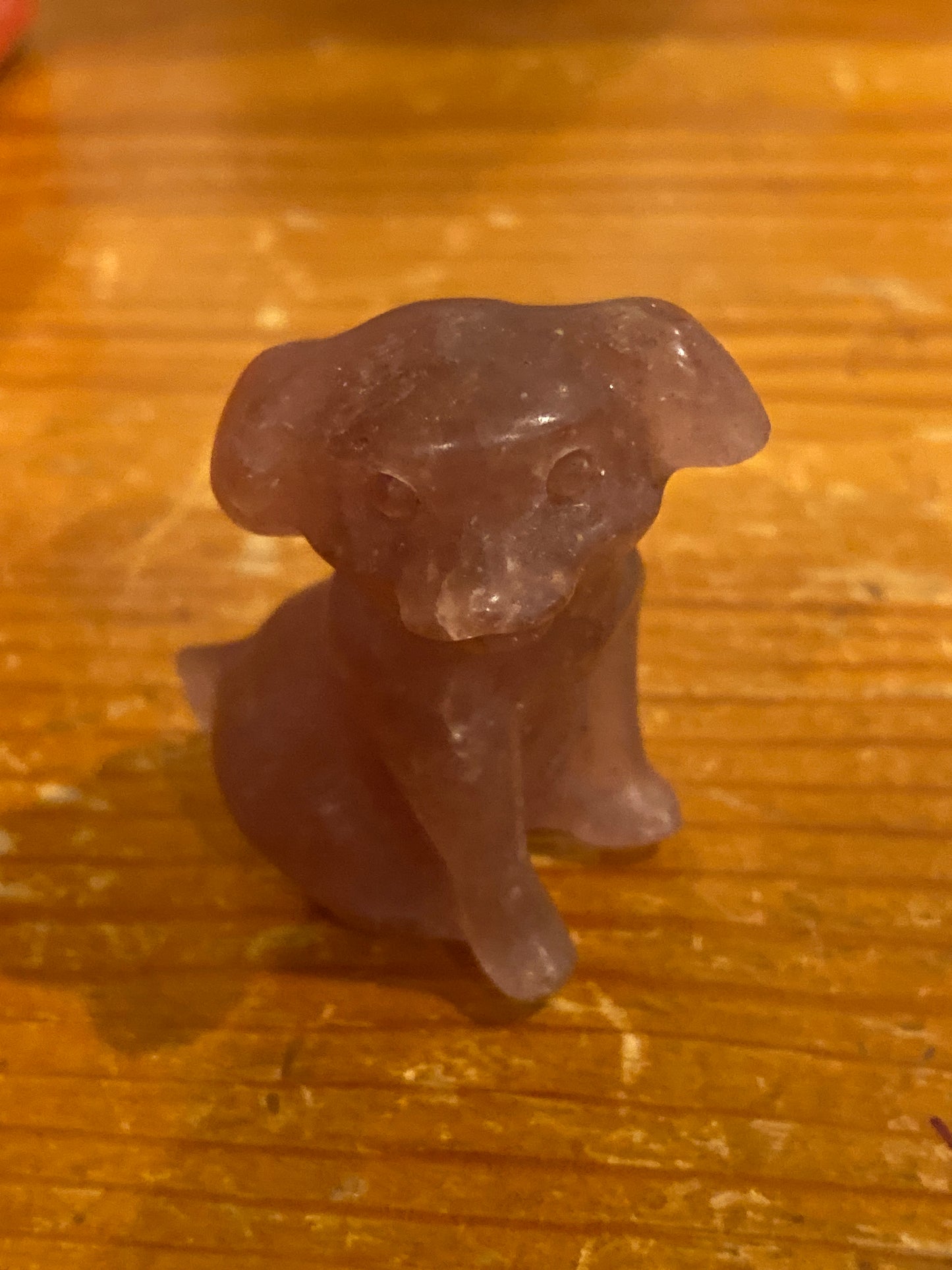 Doggy Genuine Gemstone Carving