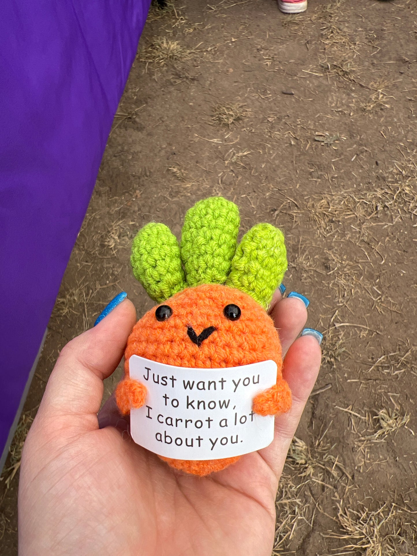 Carrot A Lot Carrot Crochet Plushie