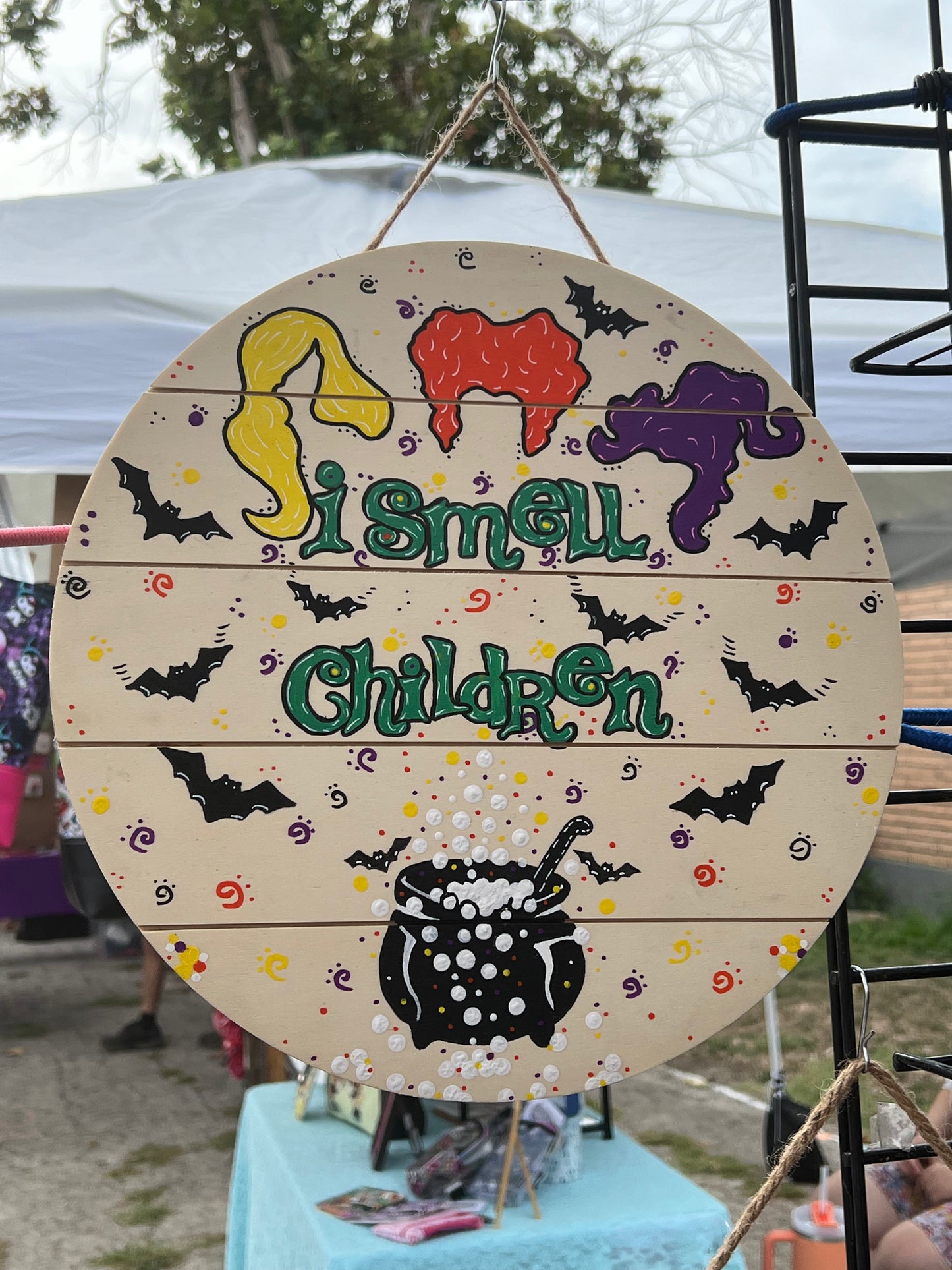 I Smell Children Halloween Sign