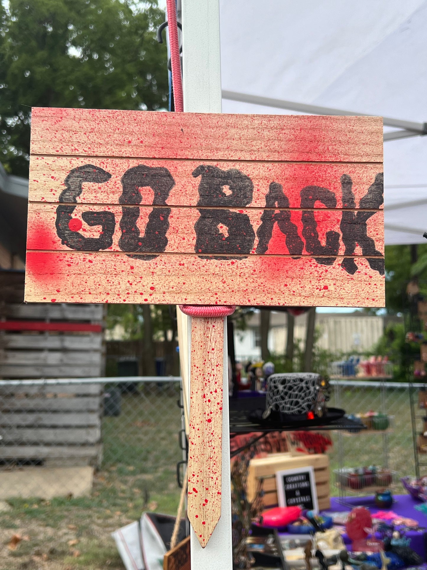 Halloween Blood Splattered Yard Signs