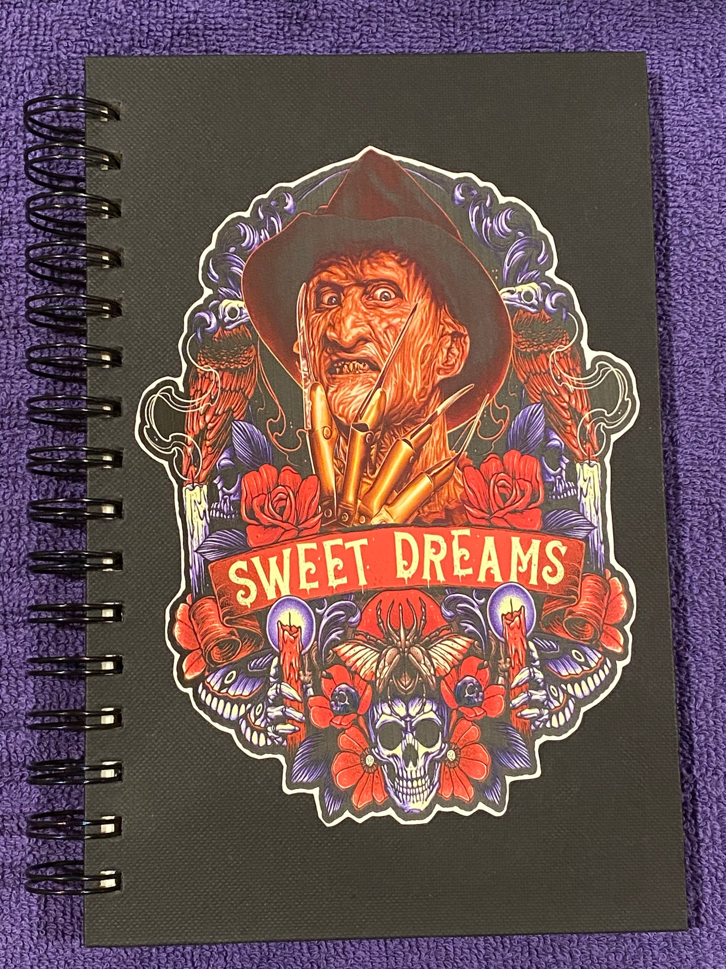 Horror Spiral Bound 80 Page Journal Sketchbooks