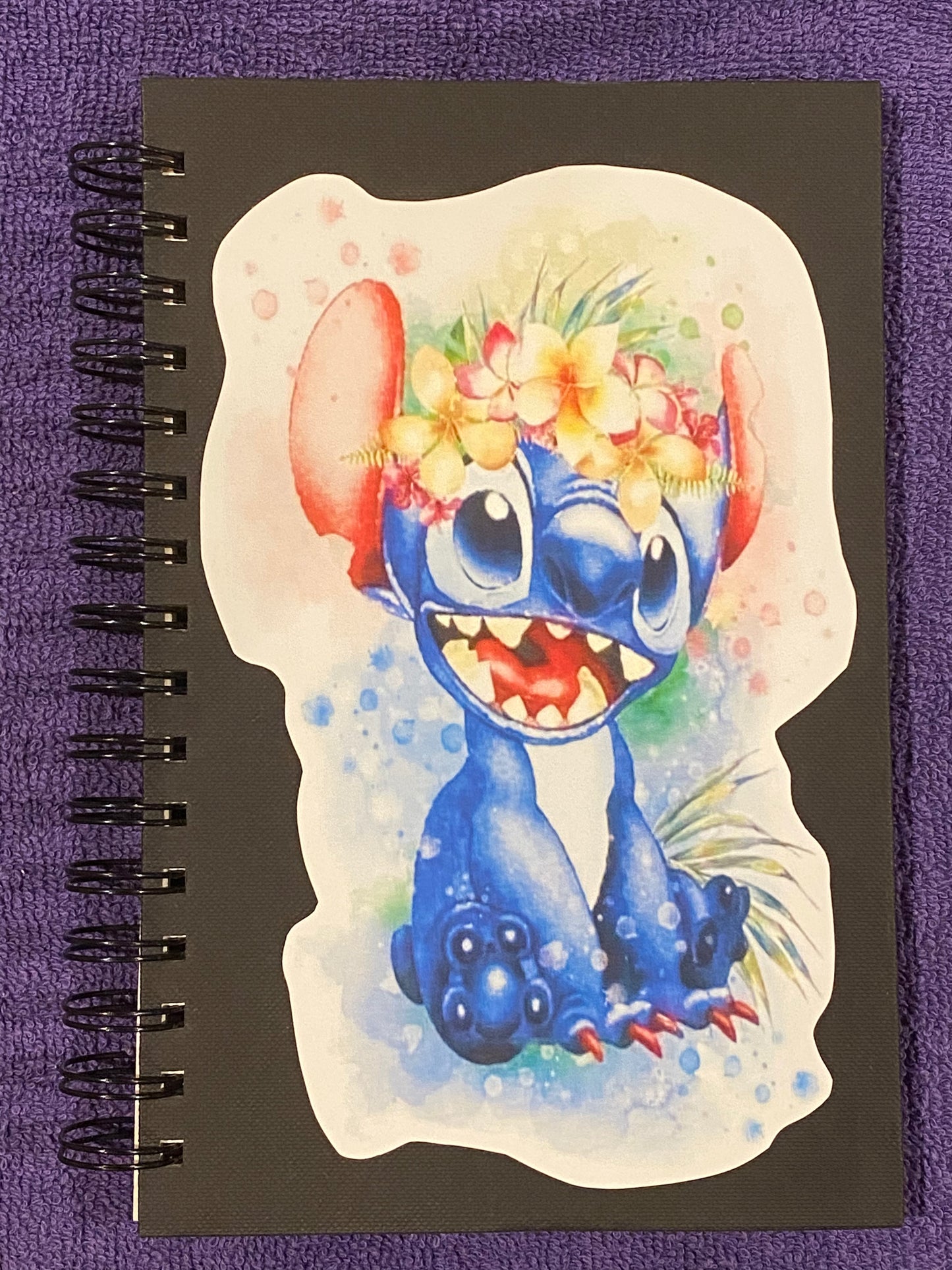 Tropical Alien Spiral 80 page Blank Journals Sketchbooks