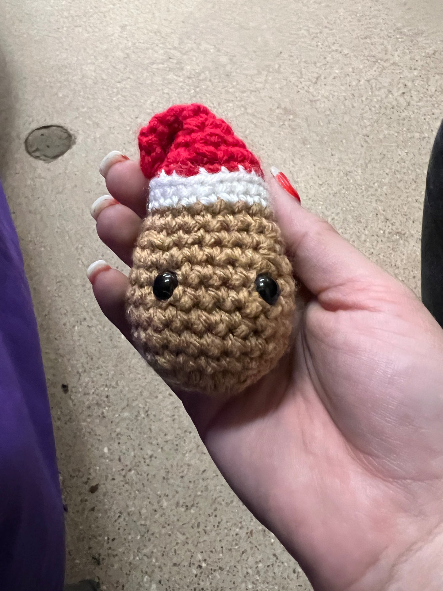 Christmas Potato Crochet Plushie