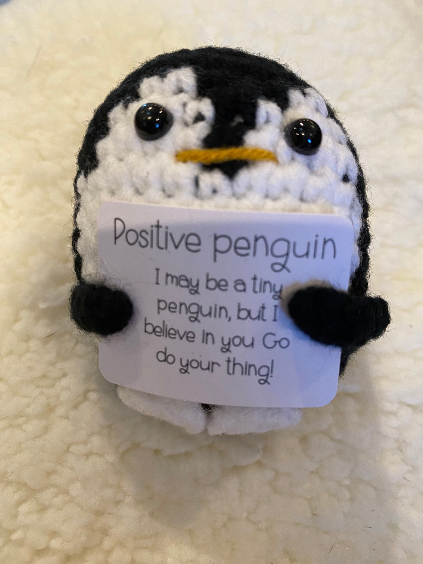 Emotional Support Crochet Penguin- 5 colors
