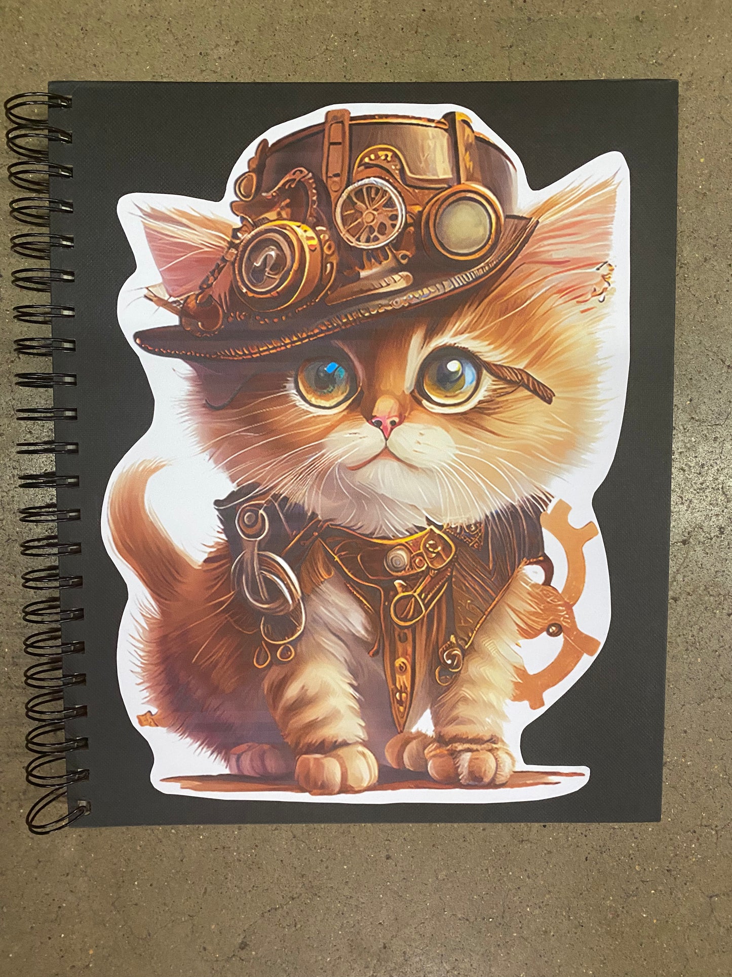 Extra Large Character Spiral Bound 80 page Blank Page Journal Sketch Book