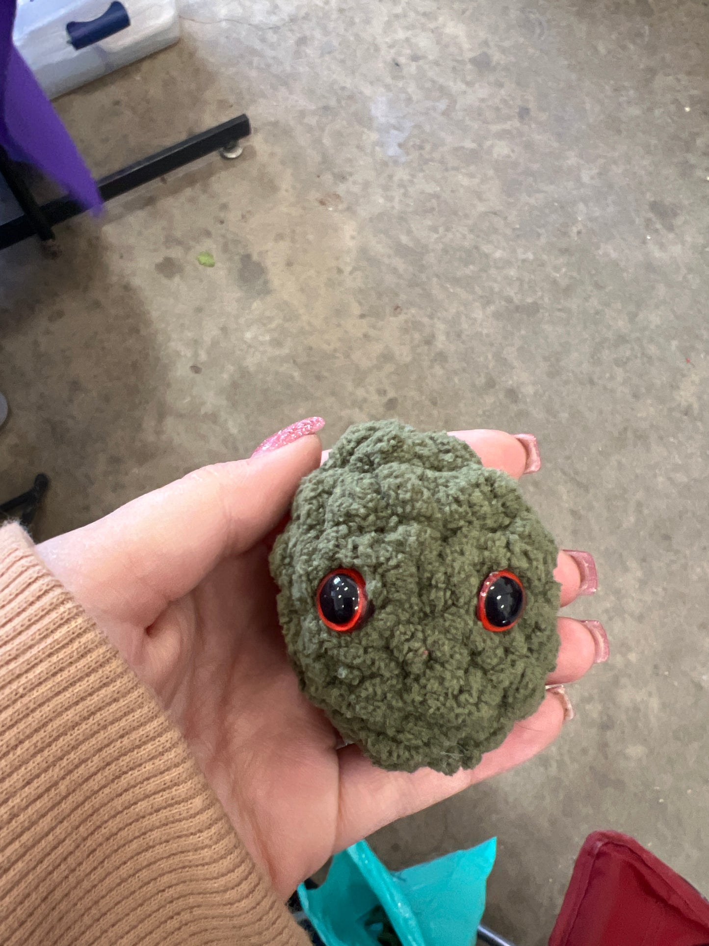 Happy Time Nuggie Crochet Plushie