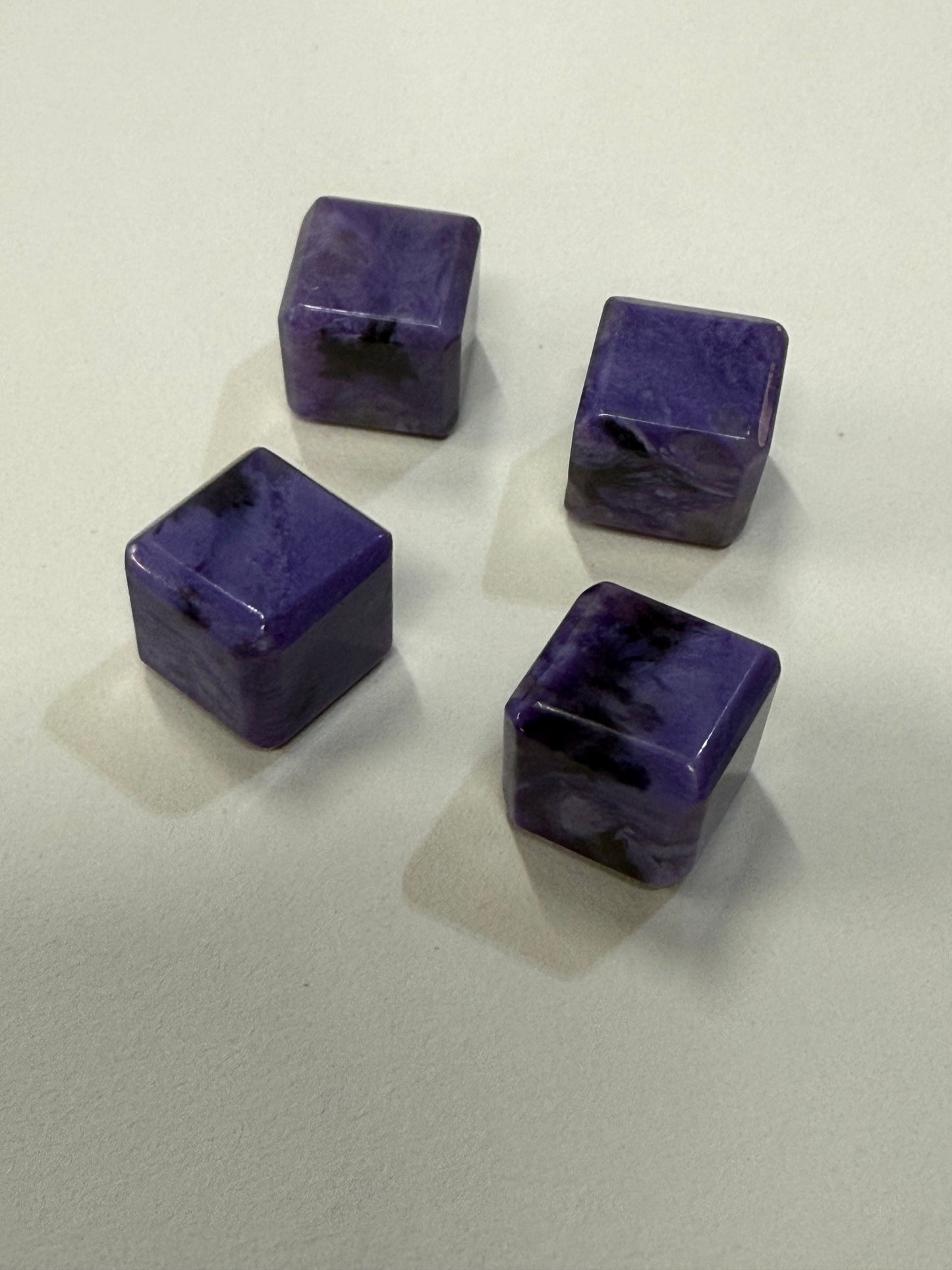 Charoite Cubes