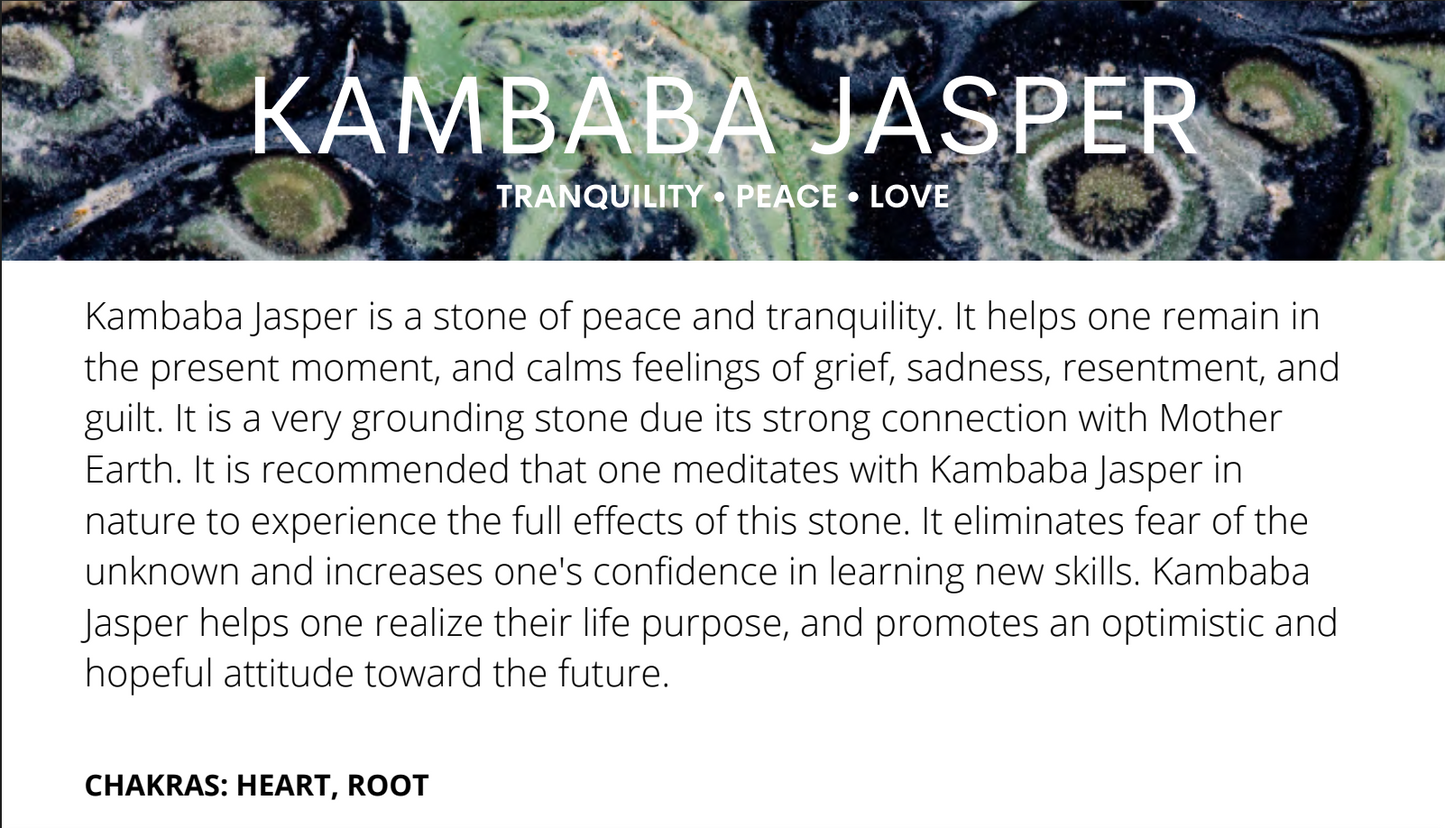 Kambaba Jasper Tumbles
