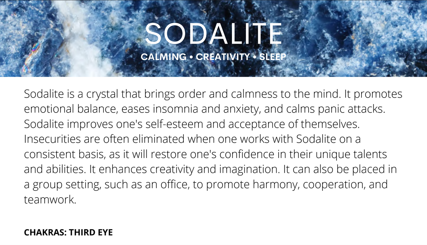 Sodalite Free Form Specimens