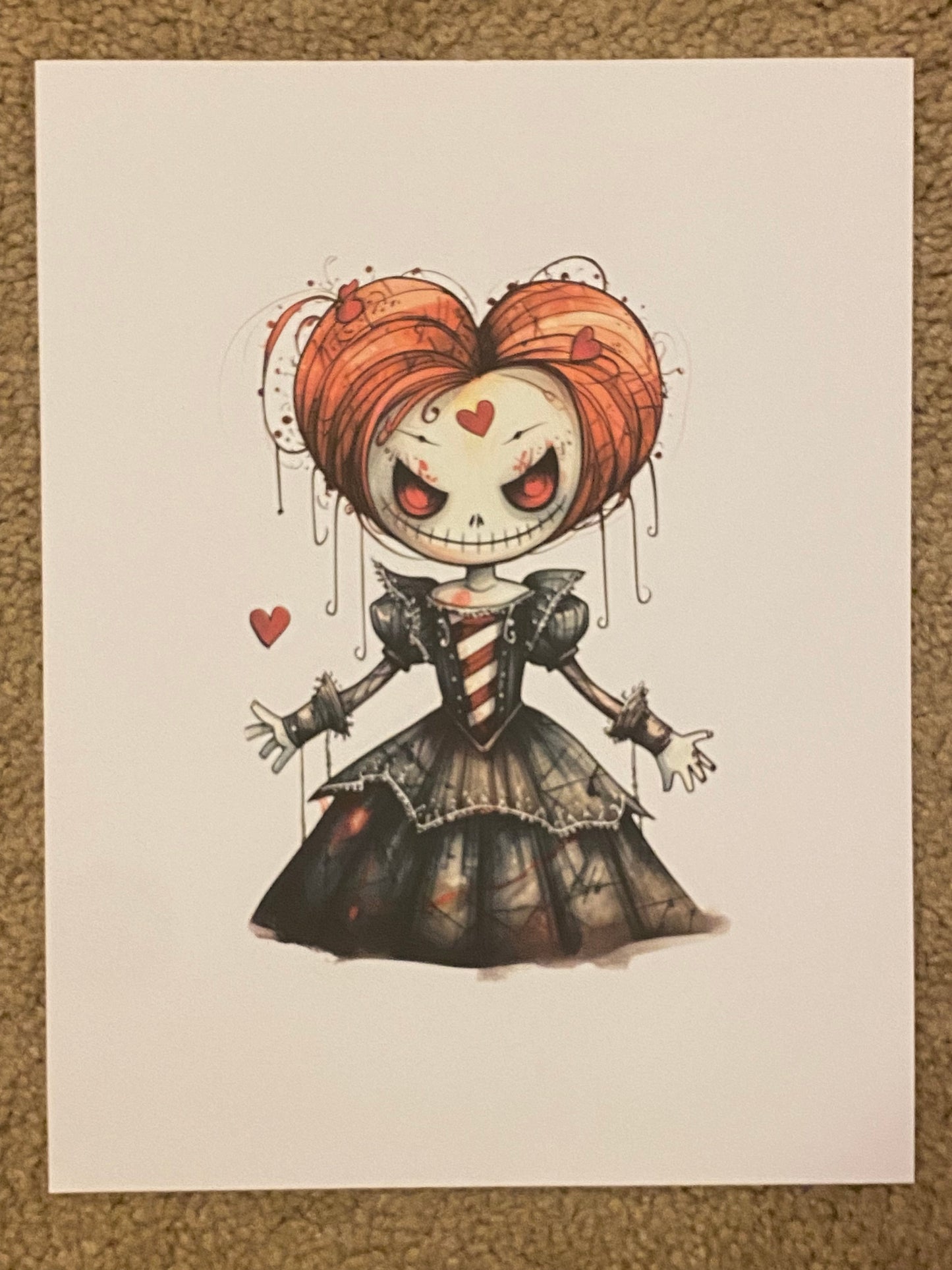 Spooky Wonderland 4.75x7 Waterproof Stickers