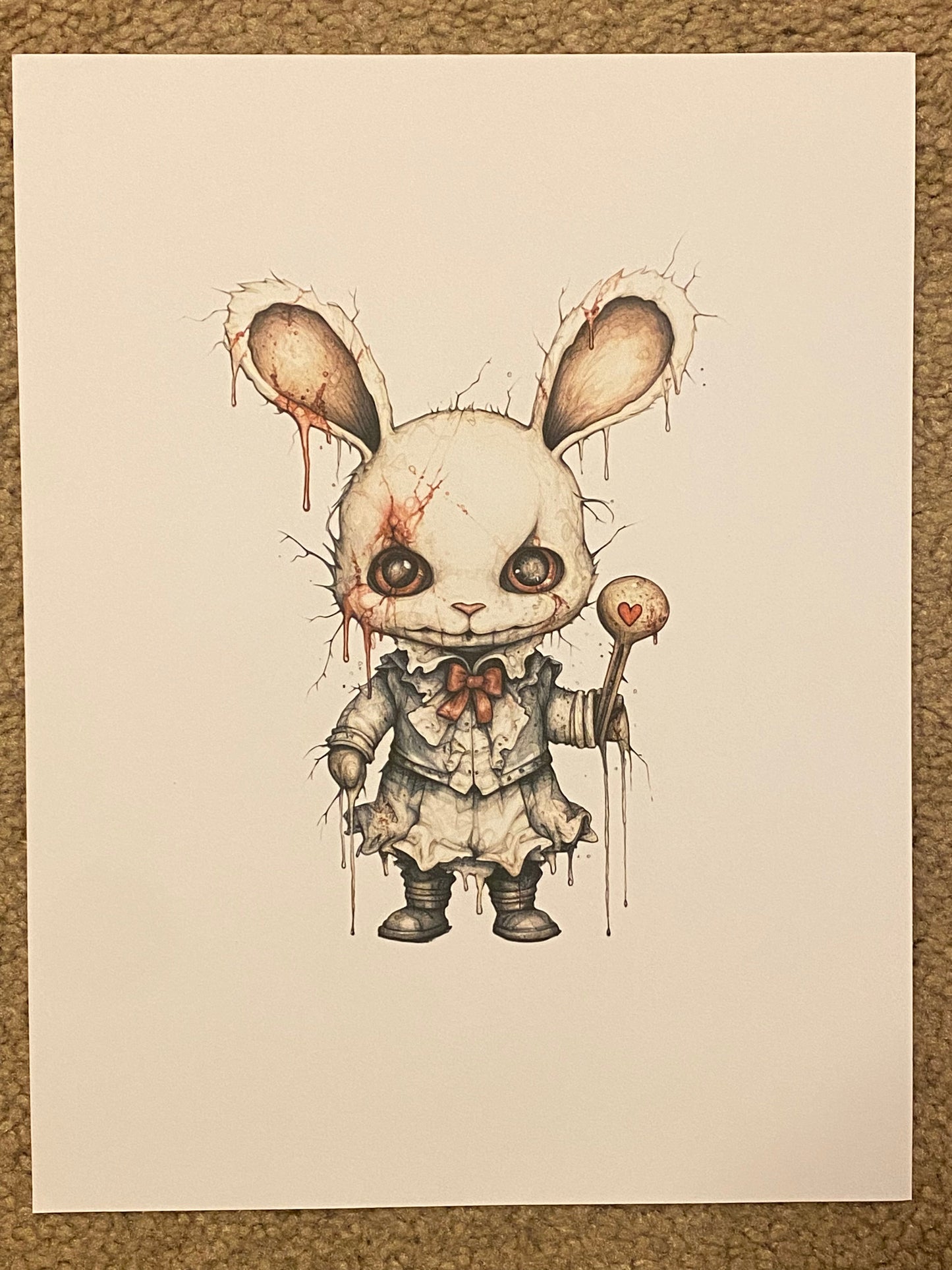 Spooky Wonderland 4.75x7 Waterproof Stickers