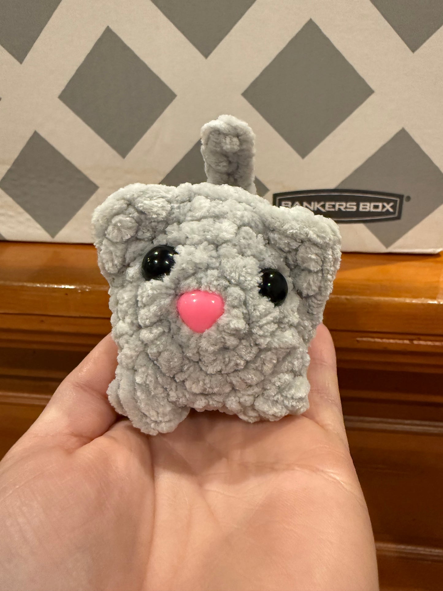Tiny Loaf Cat Crochet Plushies