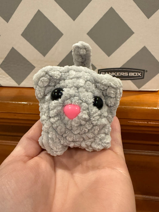 Tiny Loaf Cat Crochet Plushies