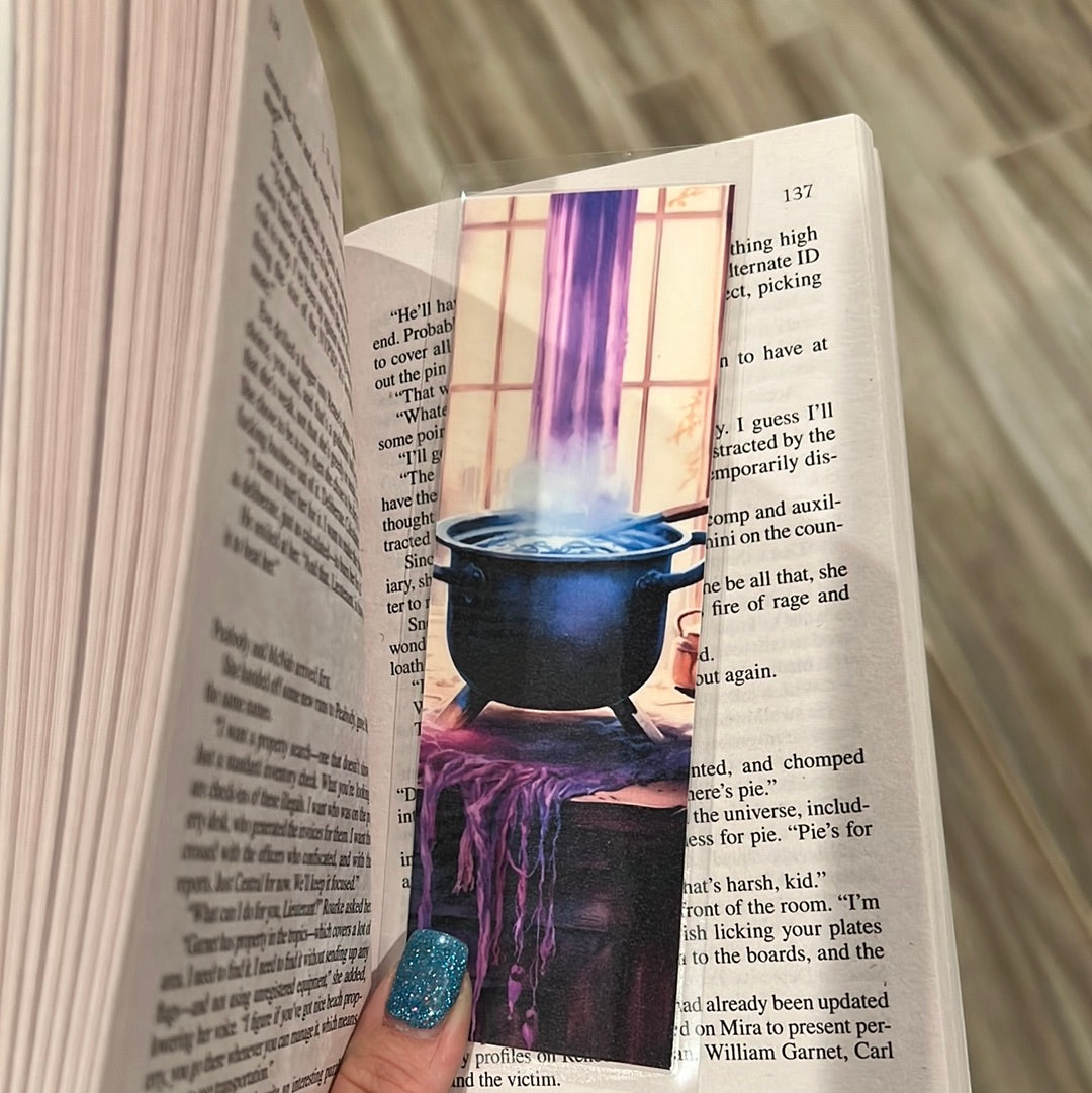 Witchy Themed Laminated Bookmarks