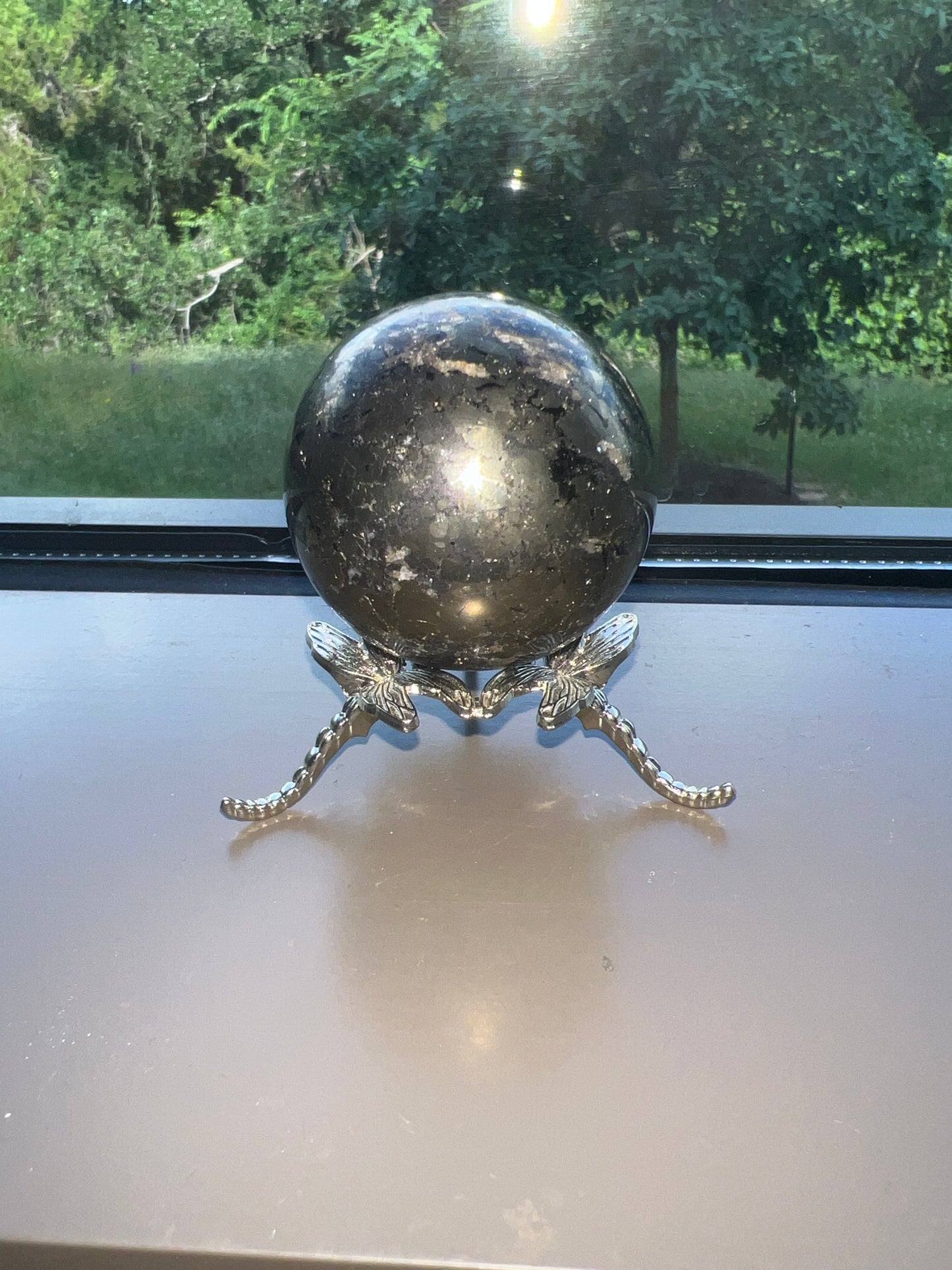2” Pyrite Sphere
