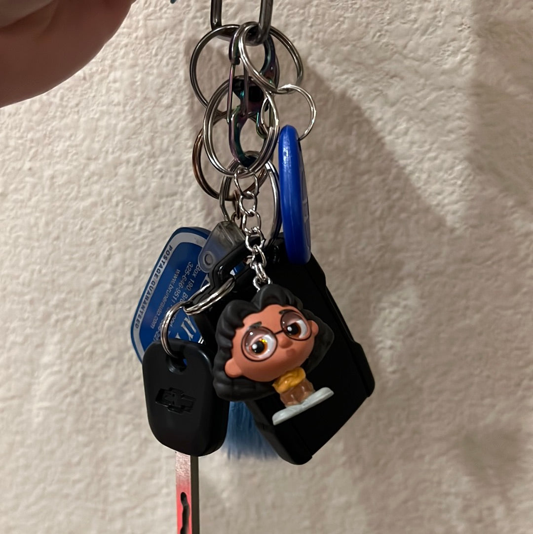 Recycled Toy Keychains/Backpack Pull