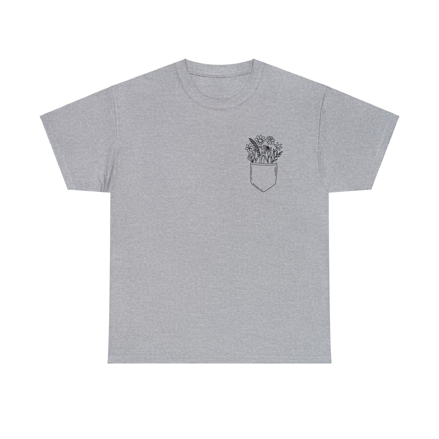 Flowers Frocket T-Shirt