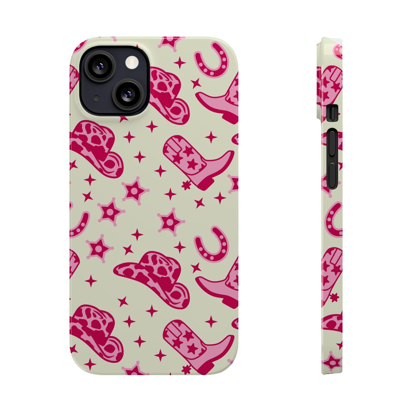 Pink Country Girl Slim iPhone Cases