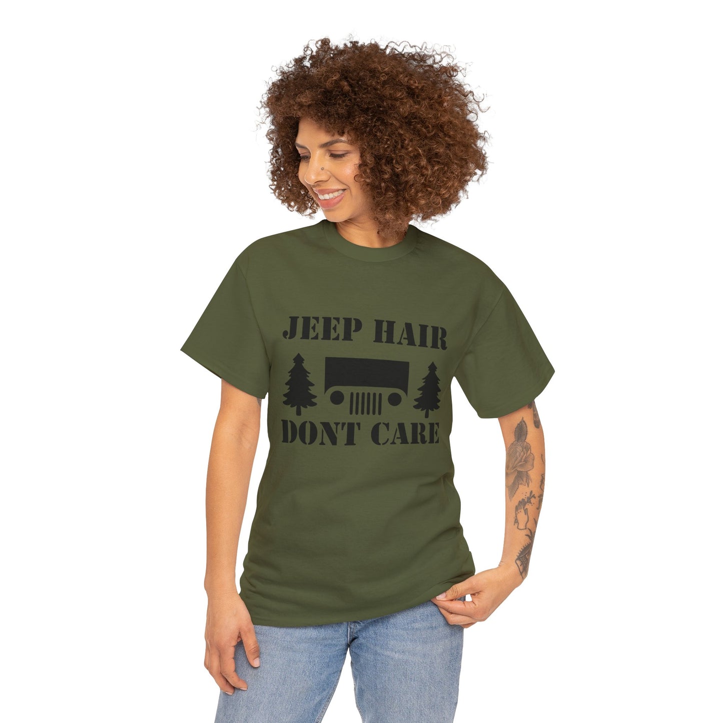 Jeep Hair Don't Care T-shirt