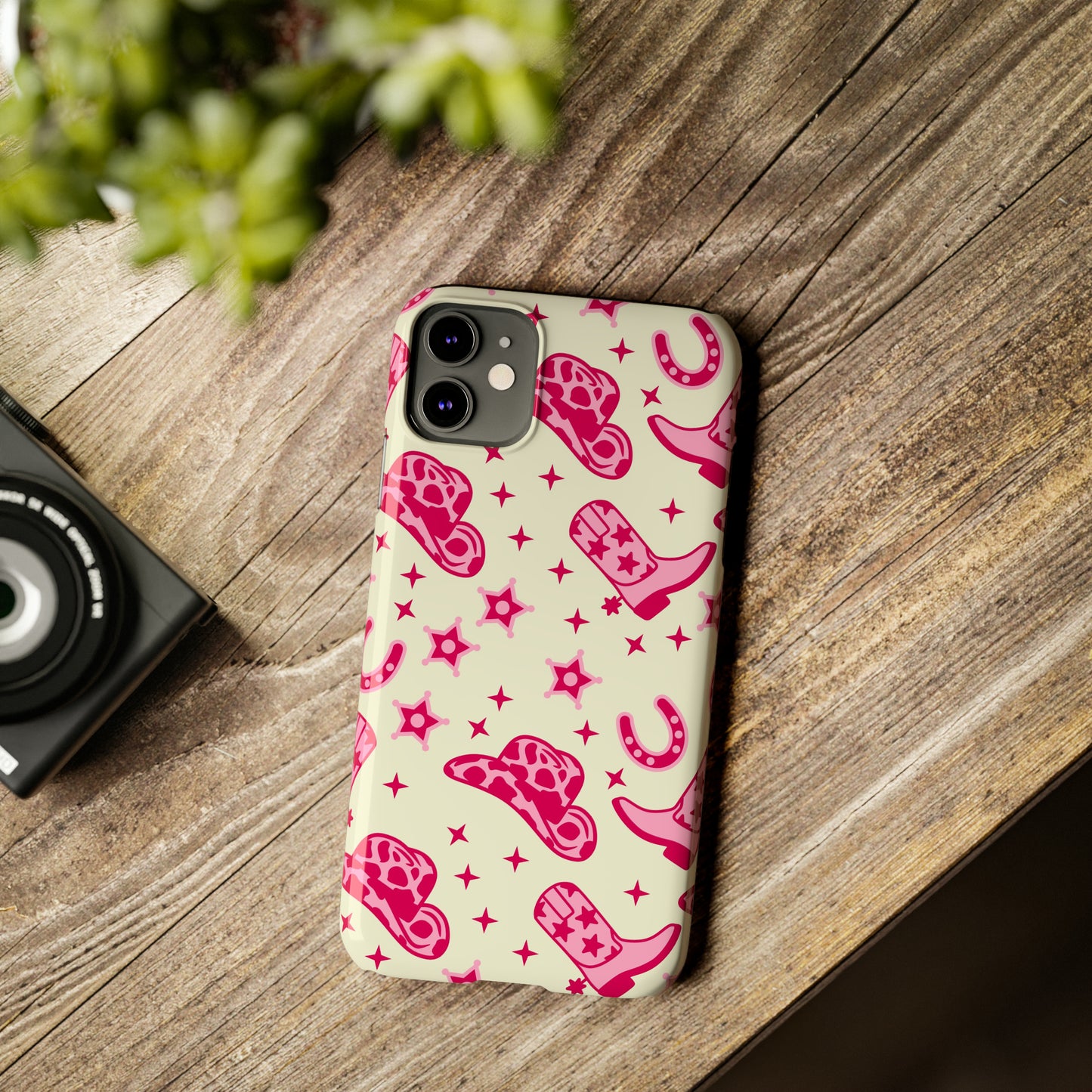 Pink Country Girl Slim iPhone Cases