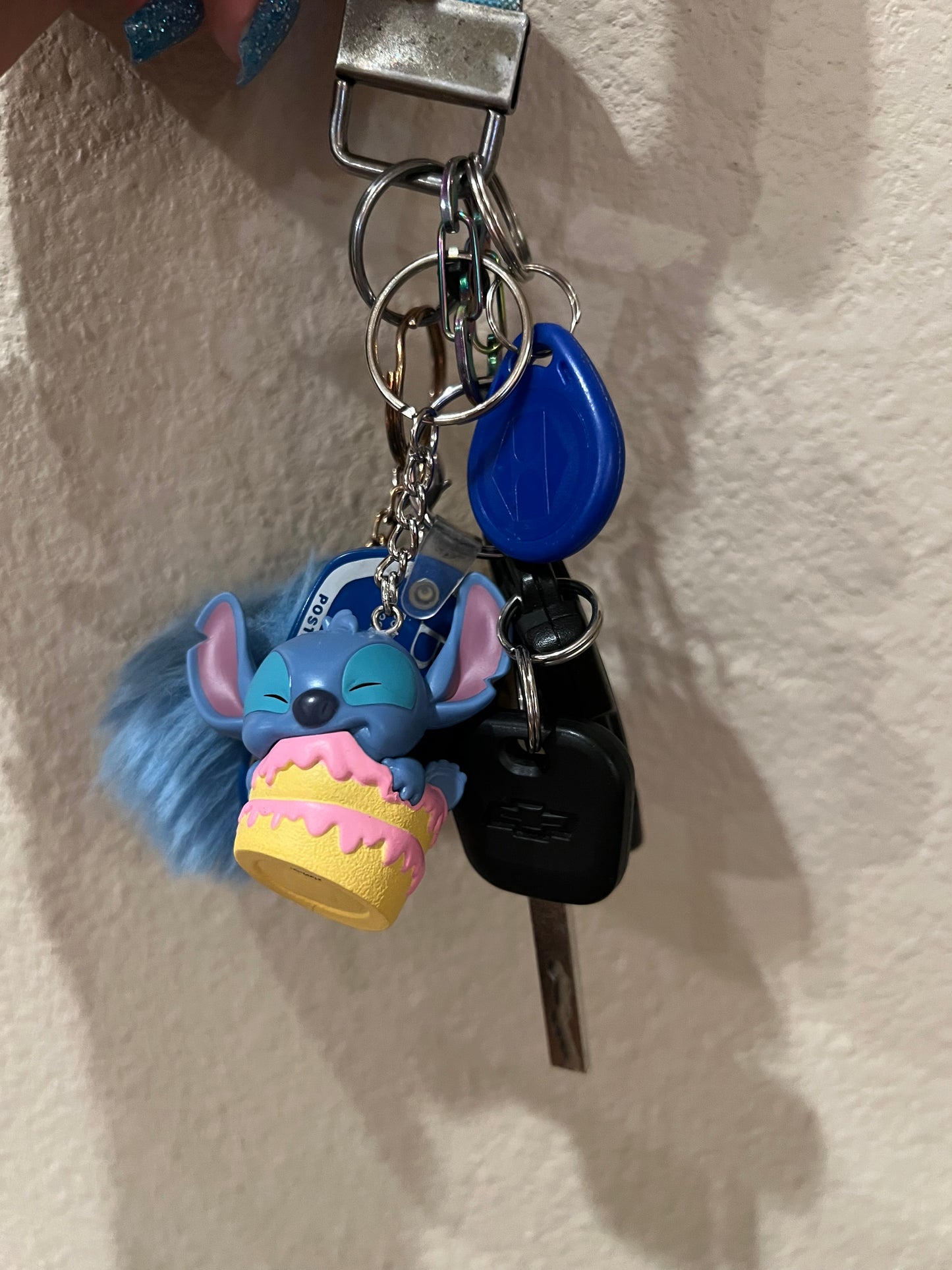 Recycled Toy Keychains/Backpack Pull