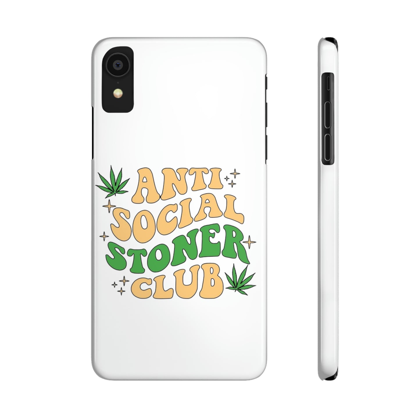 Anti-Social Stoners Club Slim Phone Case