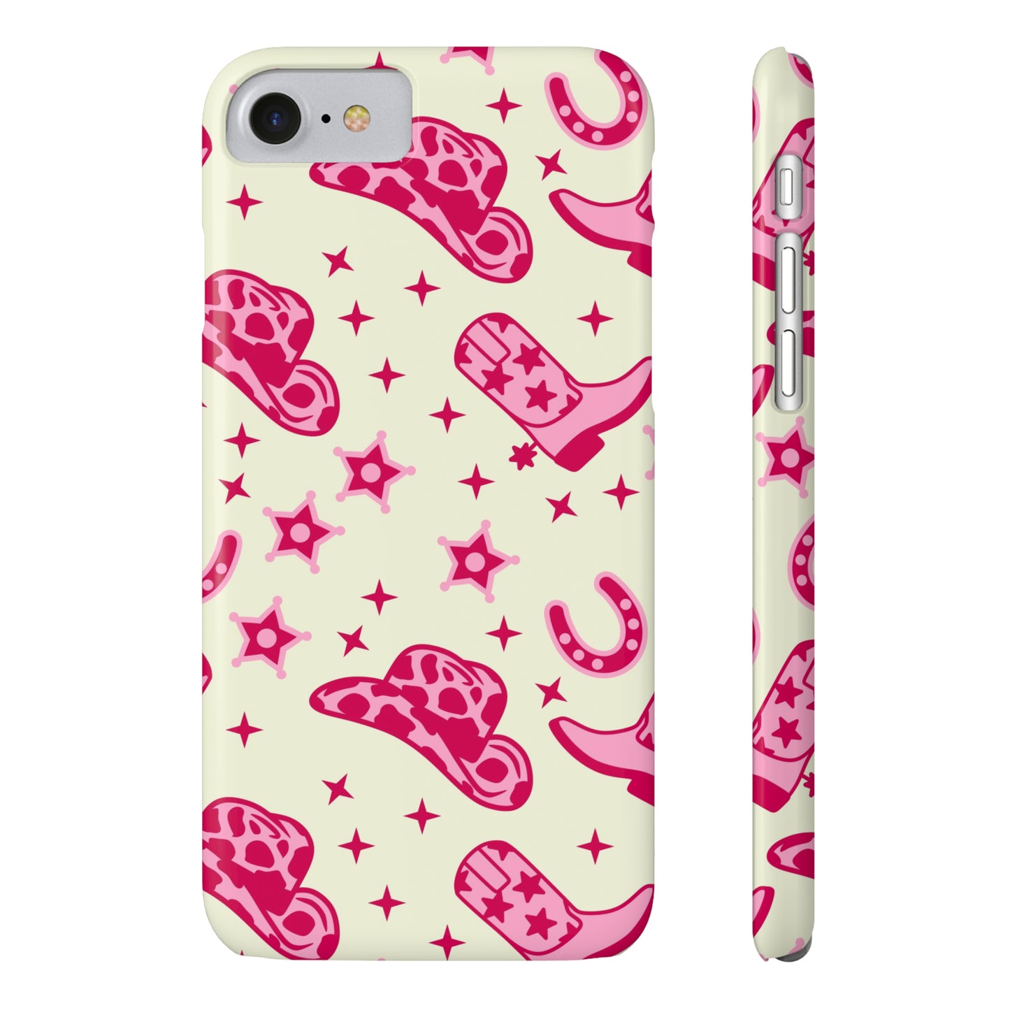 Pink Country Girl Slim iPhone Cases