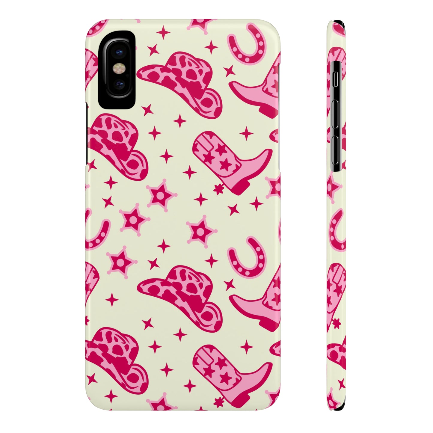 Pink Country Girl Slim iPhone Cases