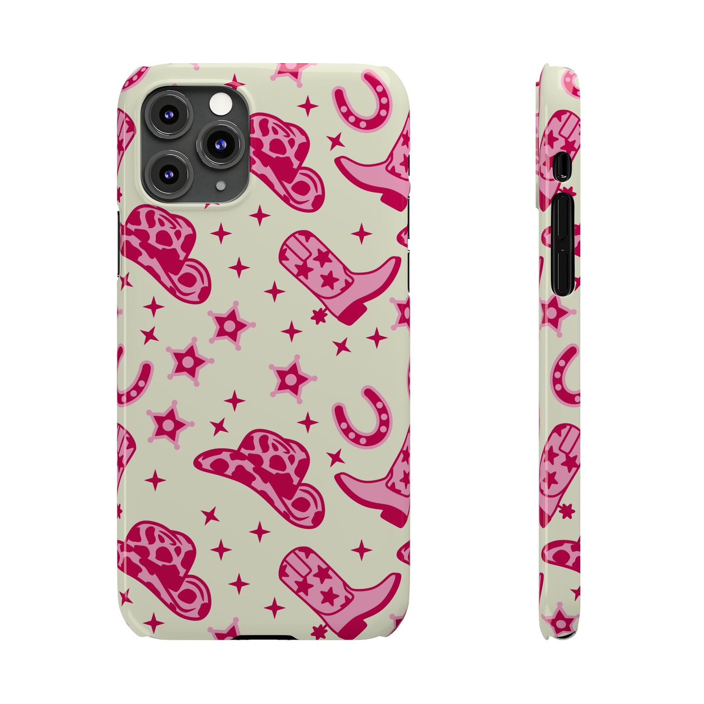 Pink Country Girl Slim iPhone Cases