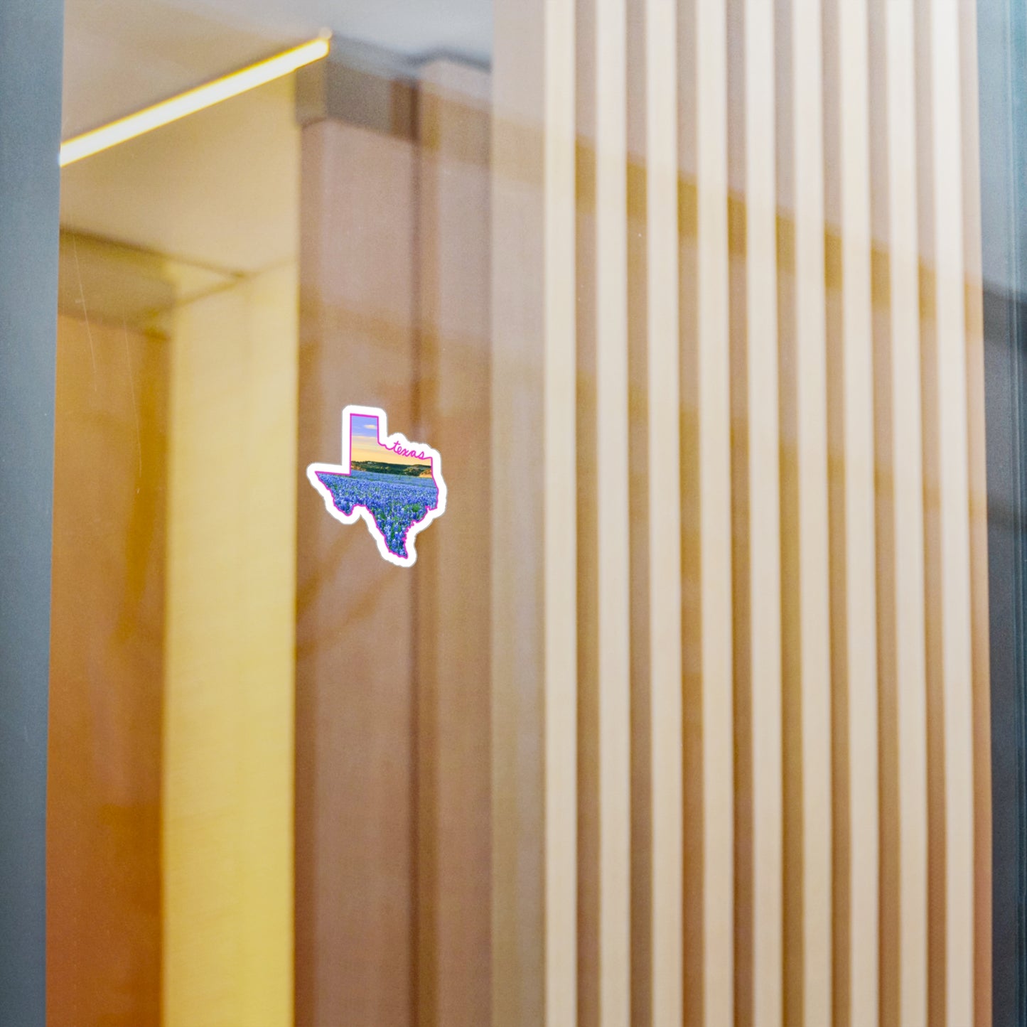 Texas Landscape Vinyl Stickers