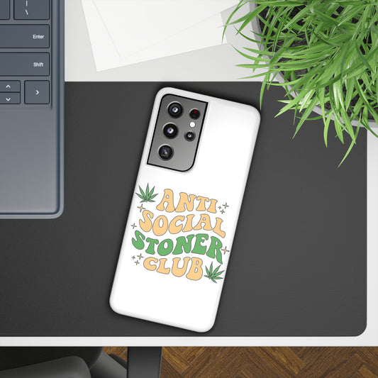 Anti-Social Stoners Club Slim Phone Case - Samsung