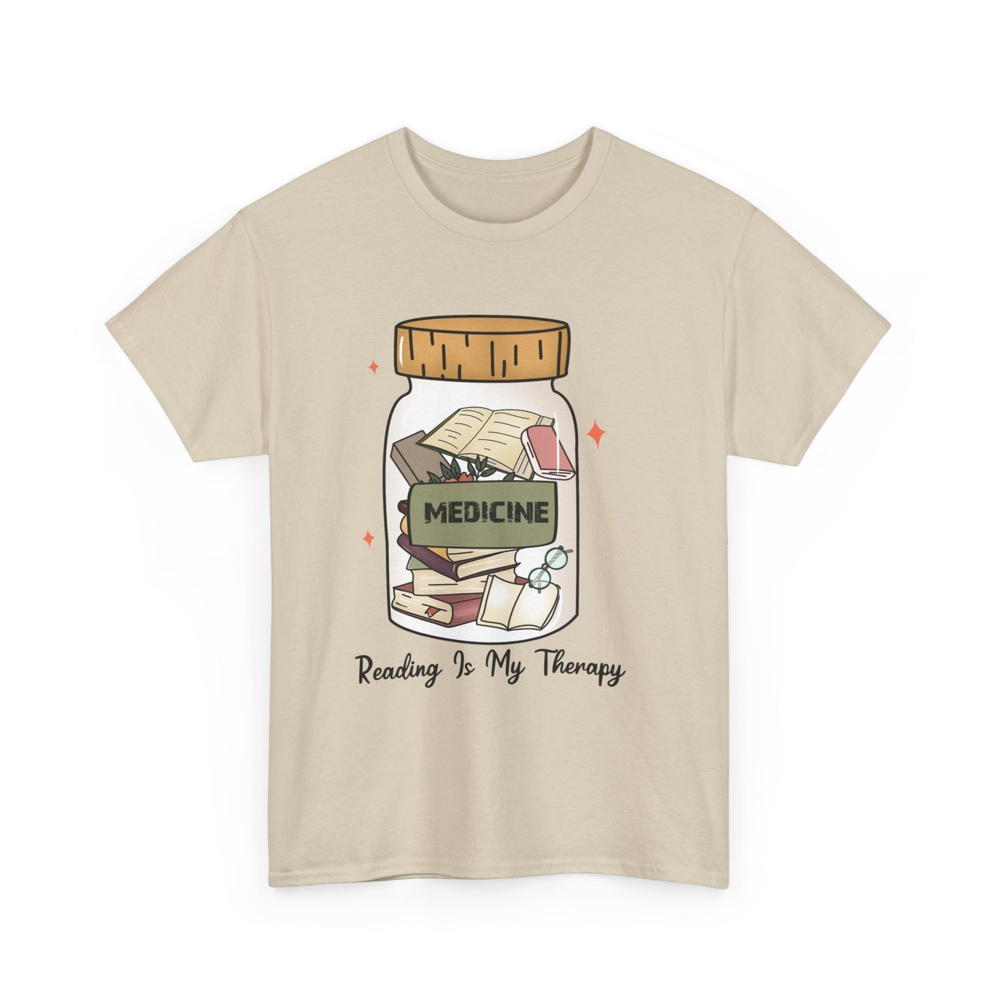 Reading is My Therapy T-Shirt