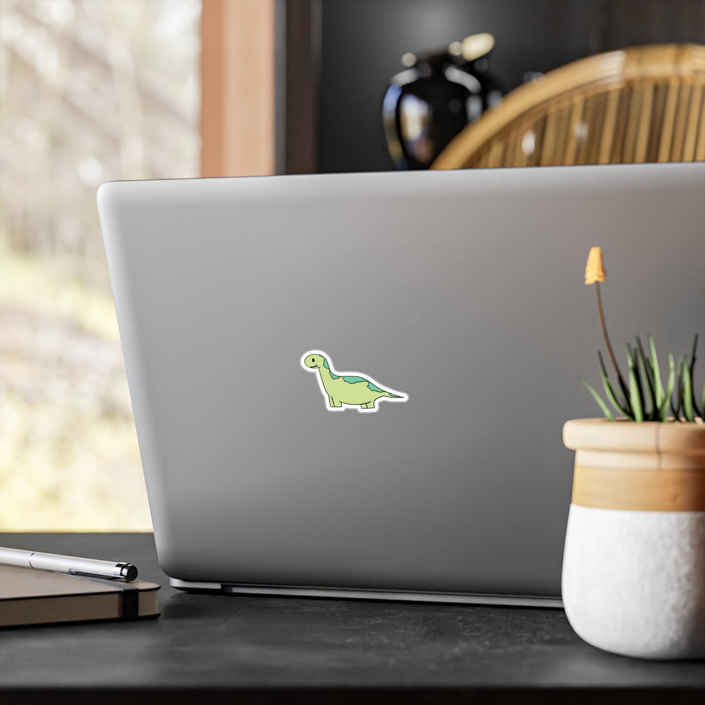 Franklin the Dinosaur Vinyl Sticker