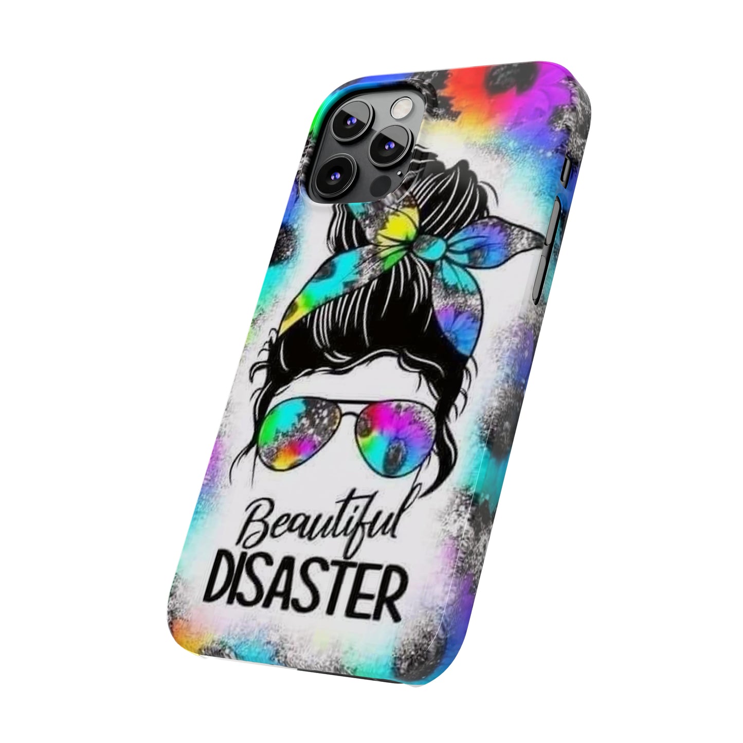 Beautiful Disaster Slim Phone Cases