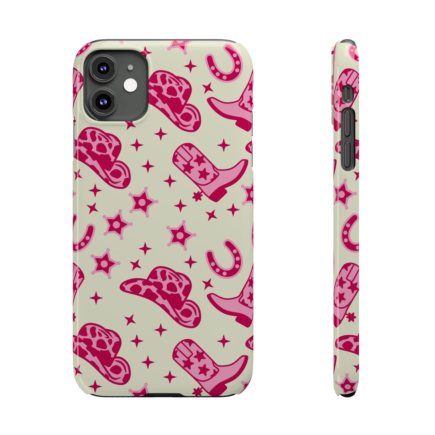 Pink Country Girl Slim iPhone Cases