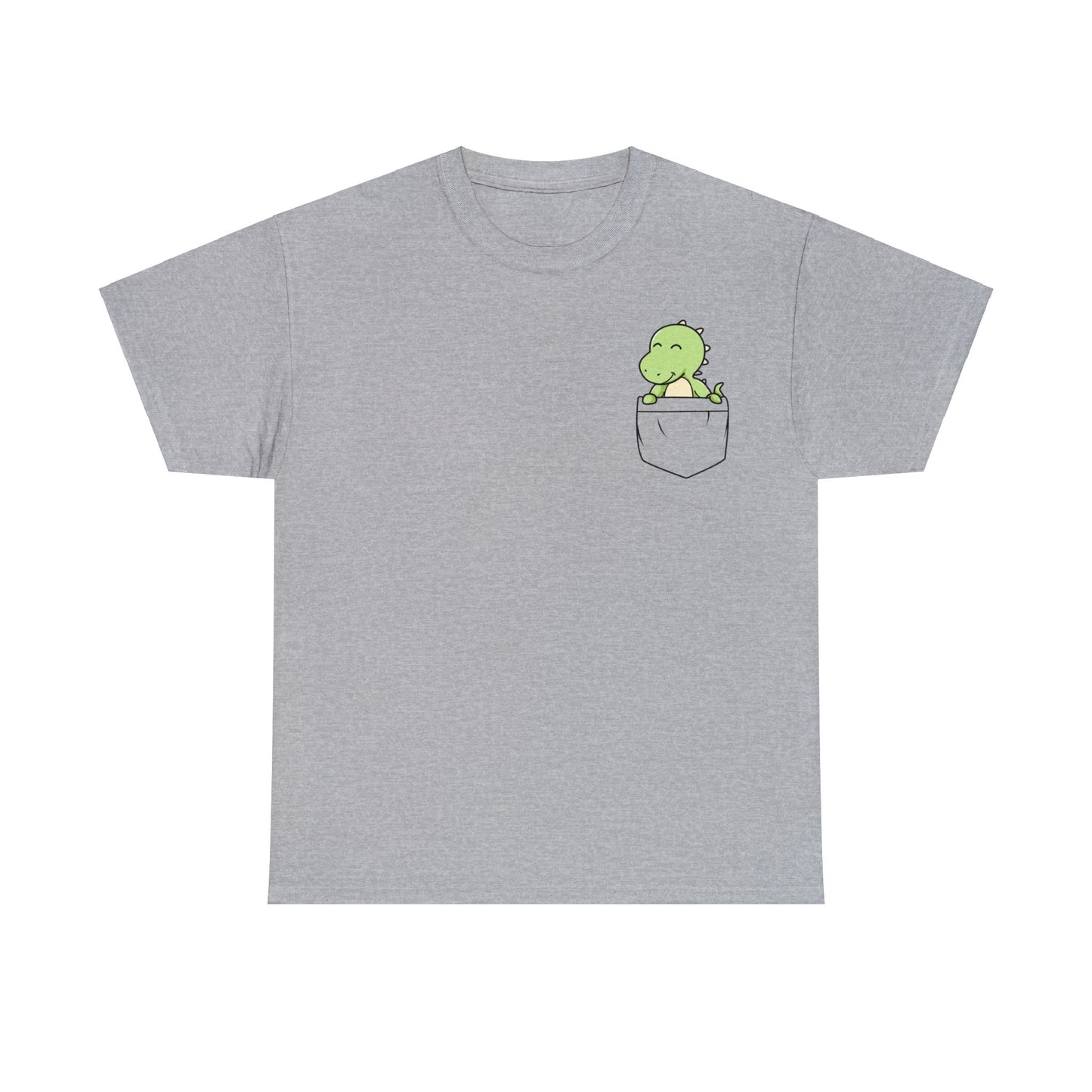 Dinosaur Fake Pocket T-Shirt