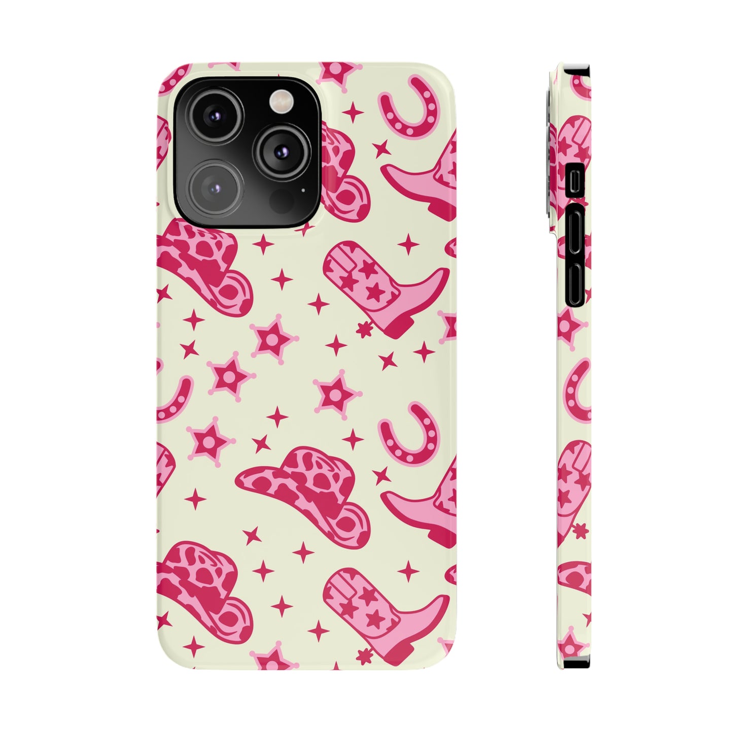 Pink Country Girl Slim iPhone Cases