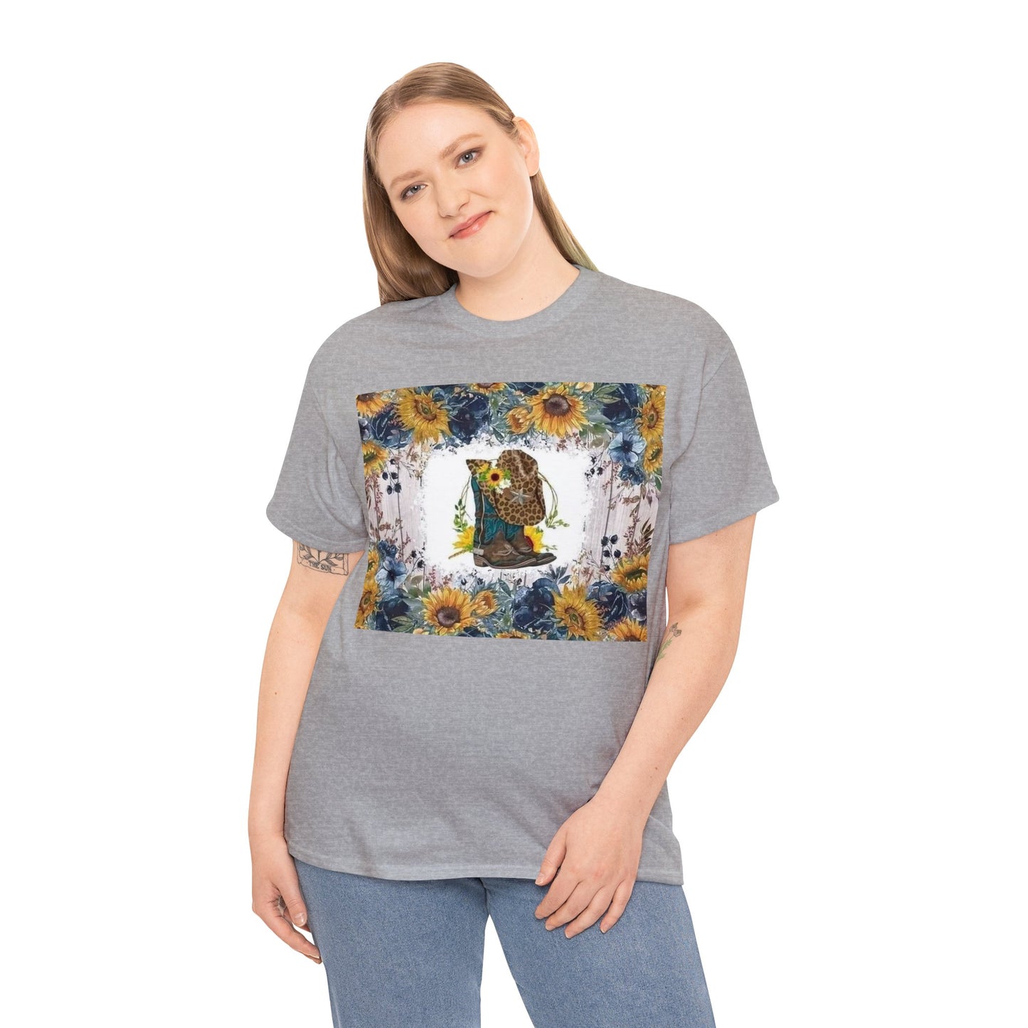 Sunflowers and Cowboy Boots T-Shirt