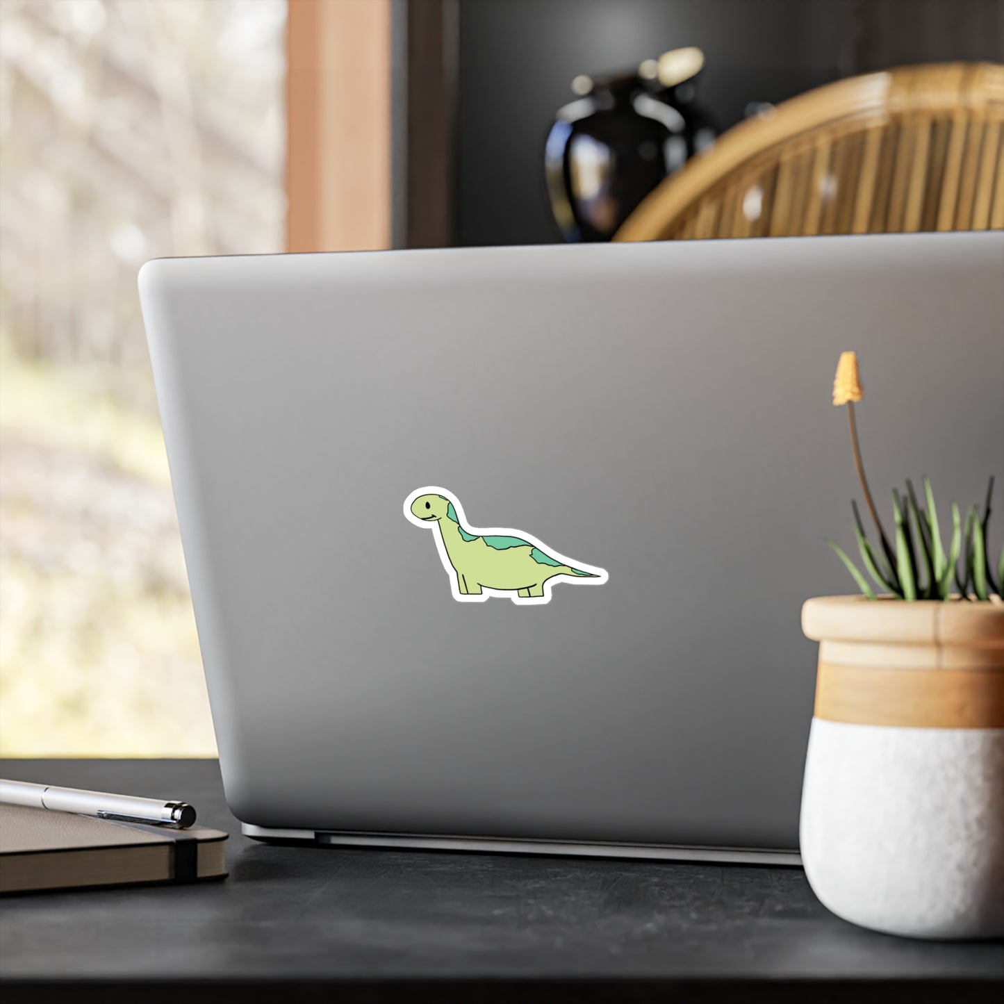 Franklin the Dinosaur Vinyl Sticker