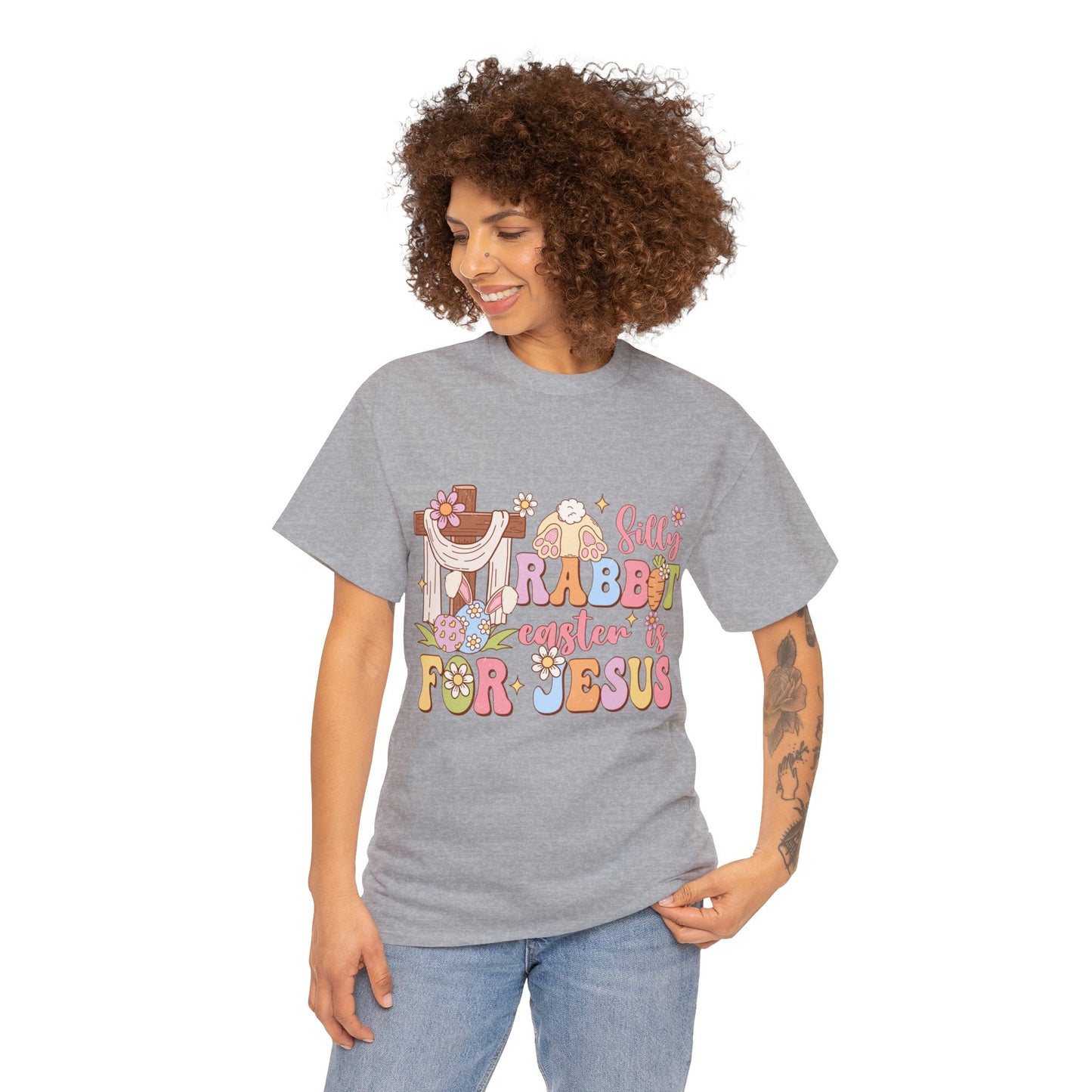 Silly Rabbit Easter is for Jesus T-Shirt