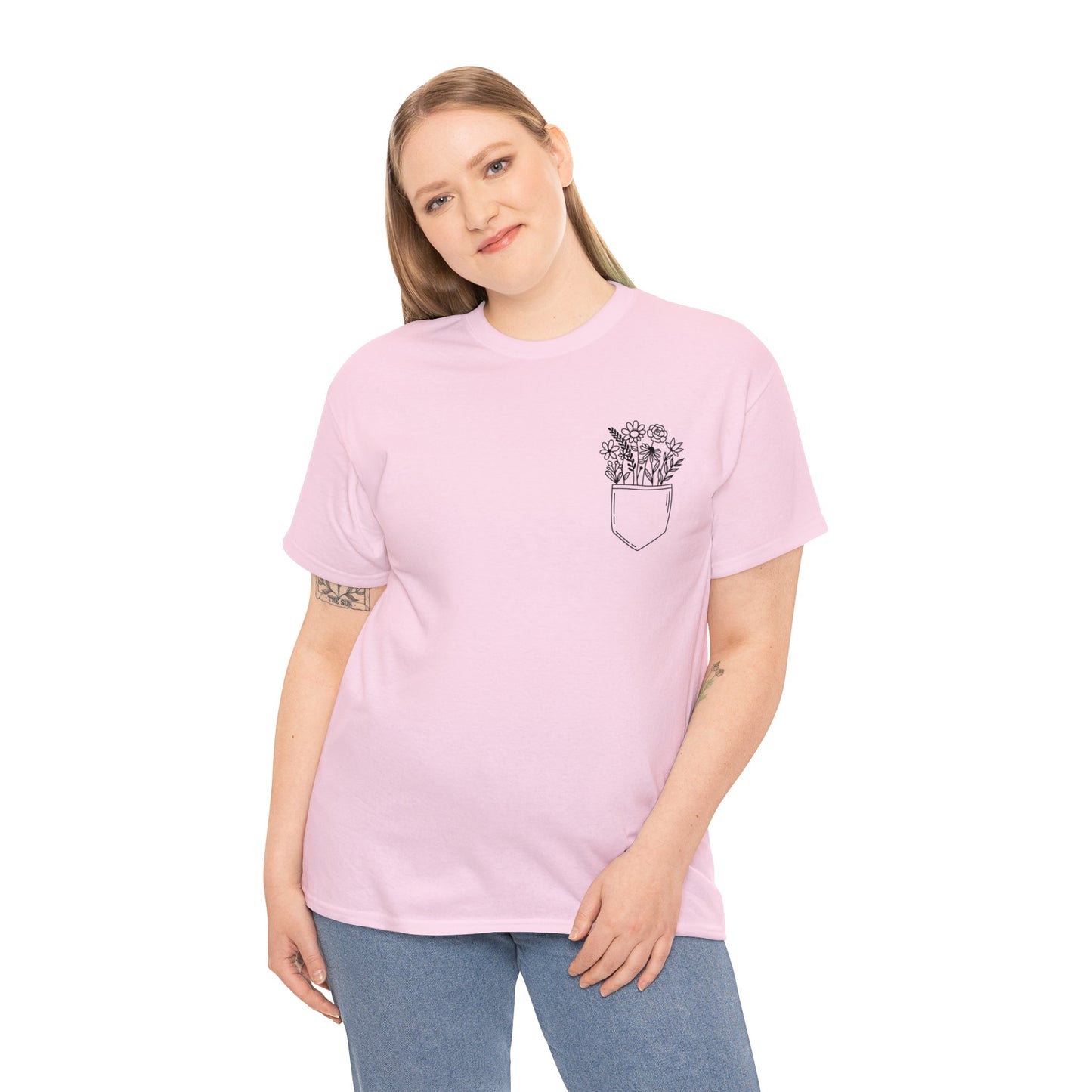 Flowers Frocket T-Shirt